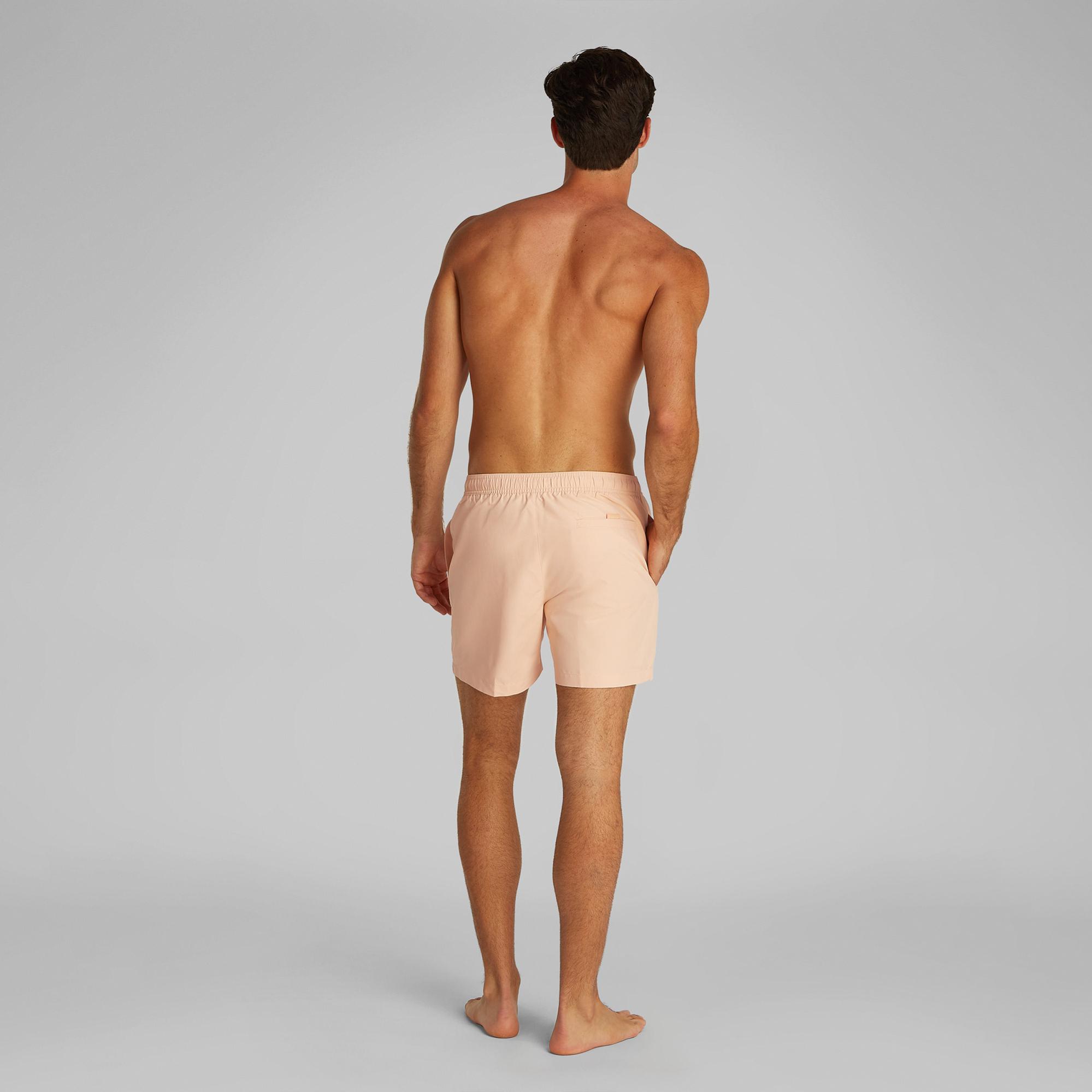 Calvin Klein Medium Drawstring Erkek Pembe Deniz Şortu