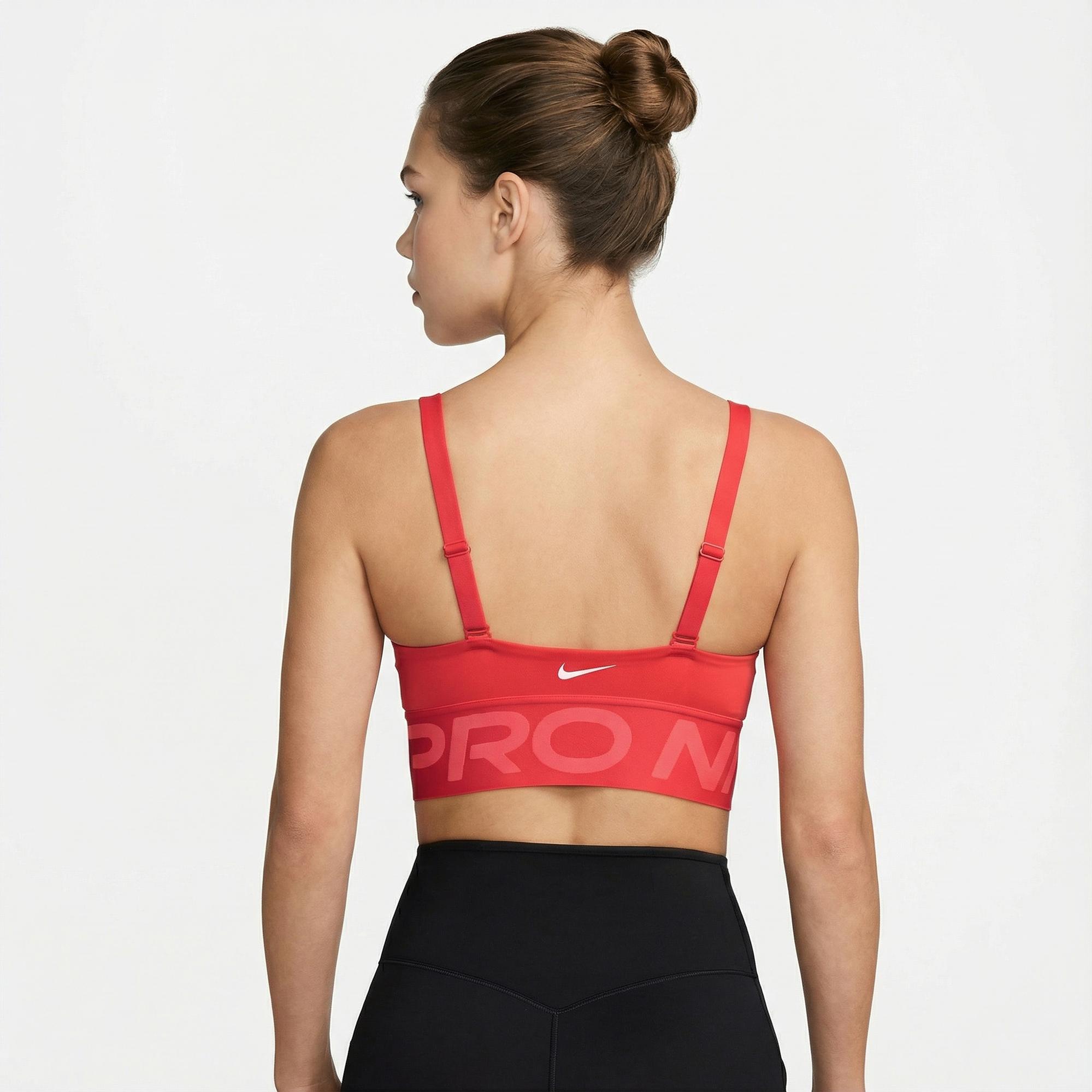 Nike Pro Indy Plunge Kadın Pembe Bra