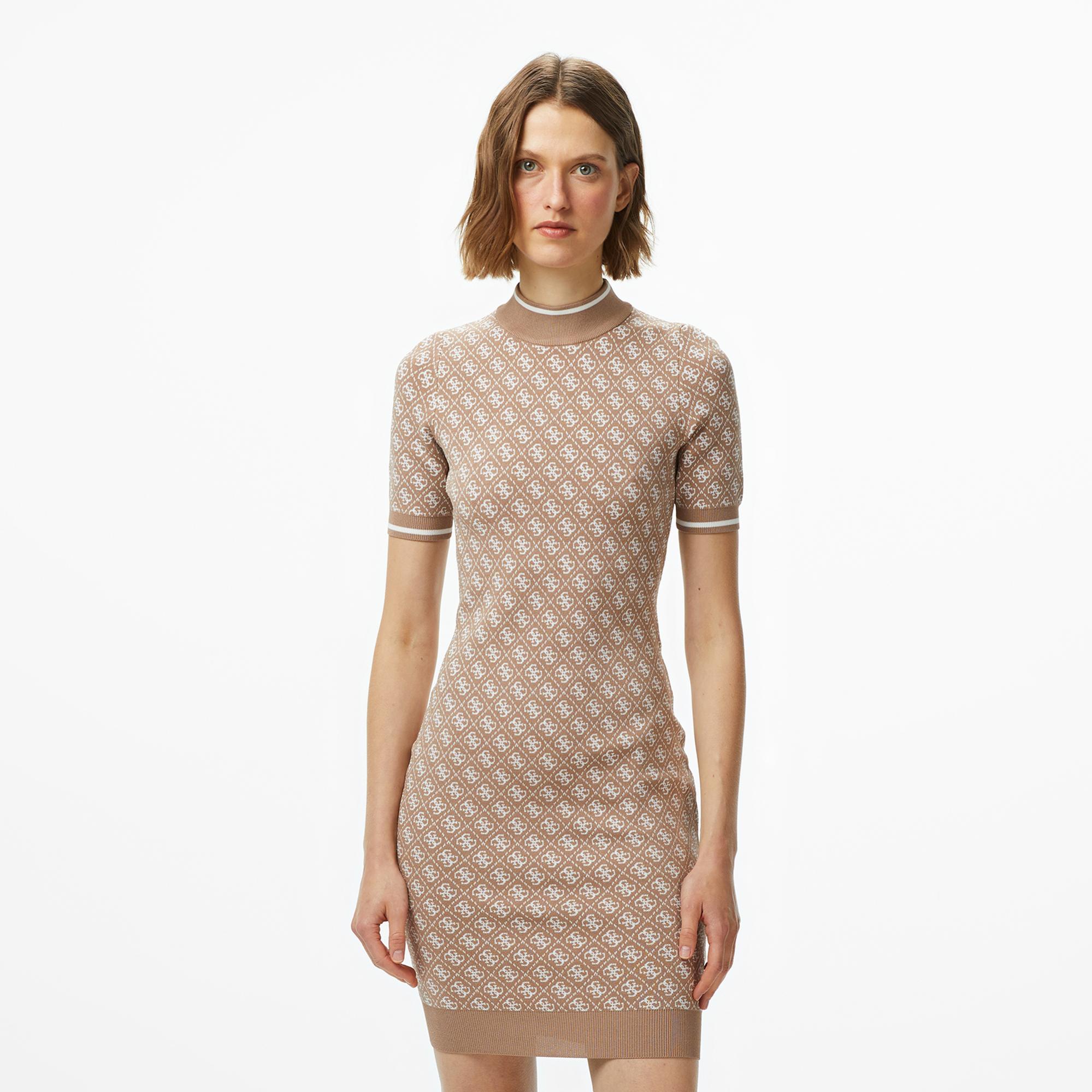 Guess Lise Kadın Bej Elbise