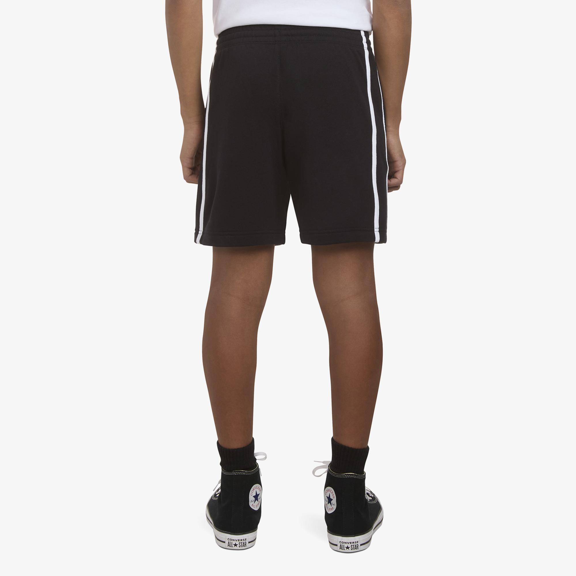 Converse Side Stripe Retro Çocuk Siyah Şort