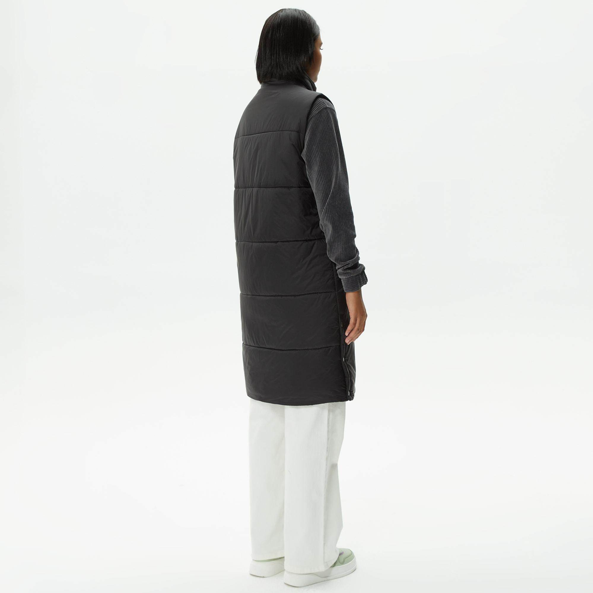 Nautica Kadın Siyah Relaxed Fit Yelek