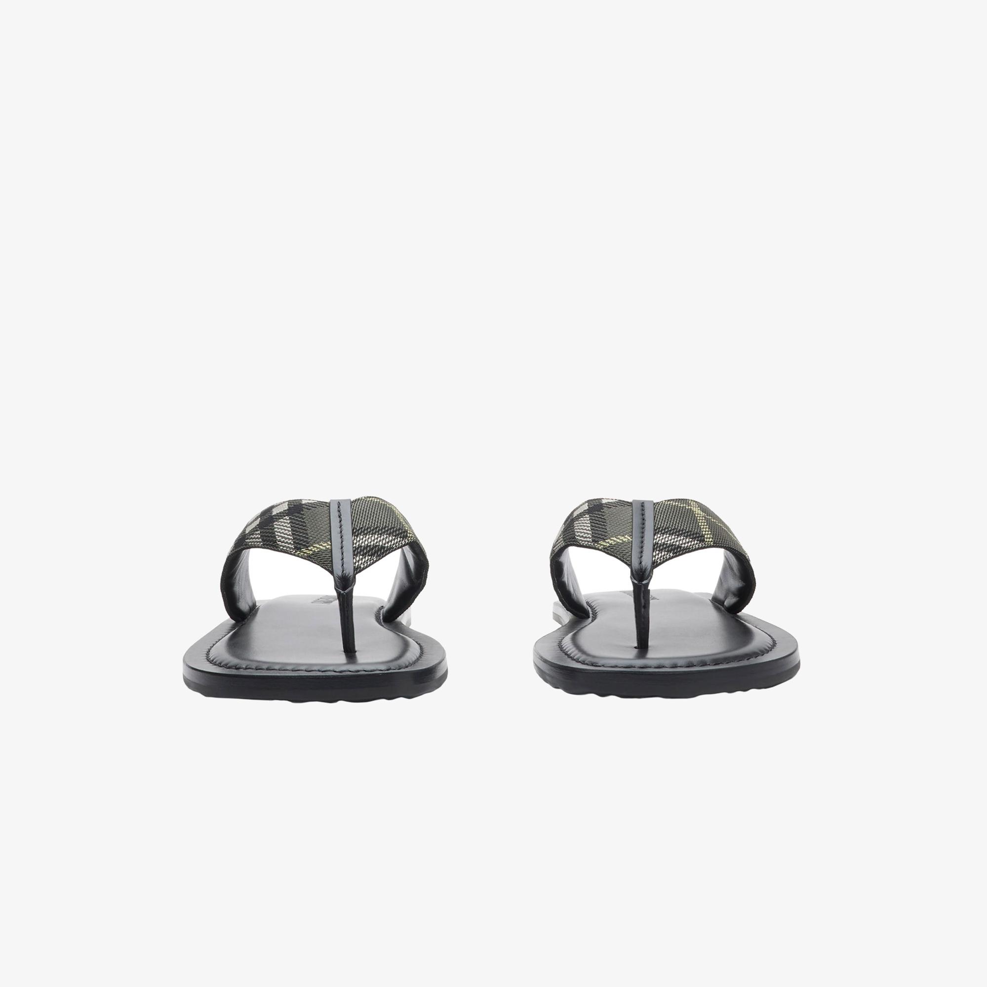 Burberry Pavıllon Erkek Haki Terlik