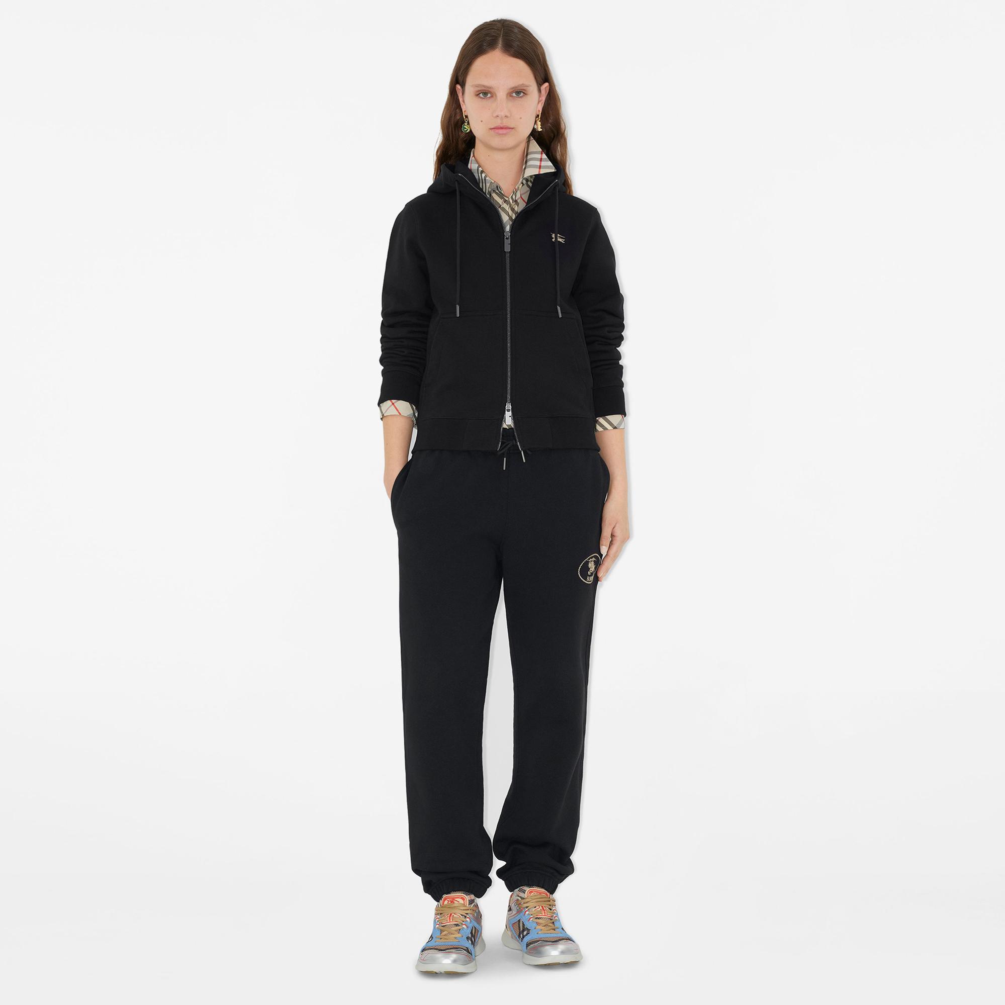 Burberry Kadın Siyah Hoodie