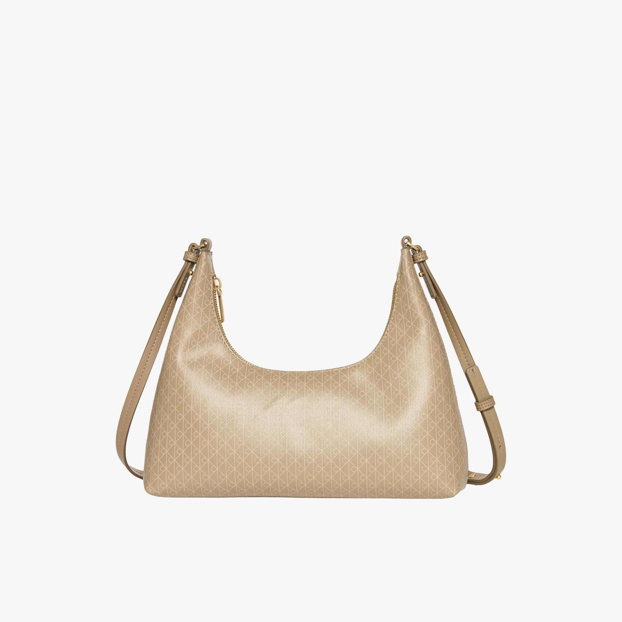 Calvin Klein Emblem Kadın Kahverengi Çapraz Çanta