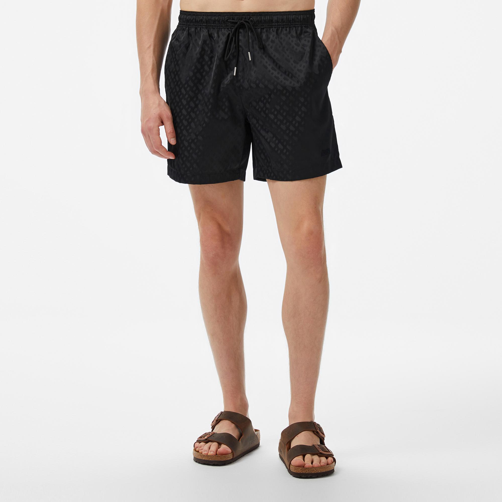 Boss Jacques Erkek Siyah Mayo Şort