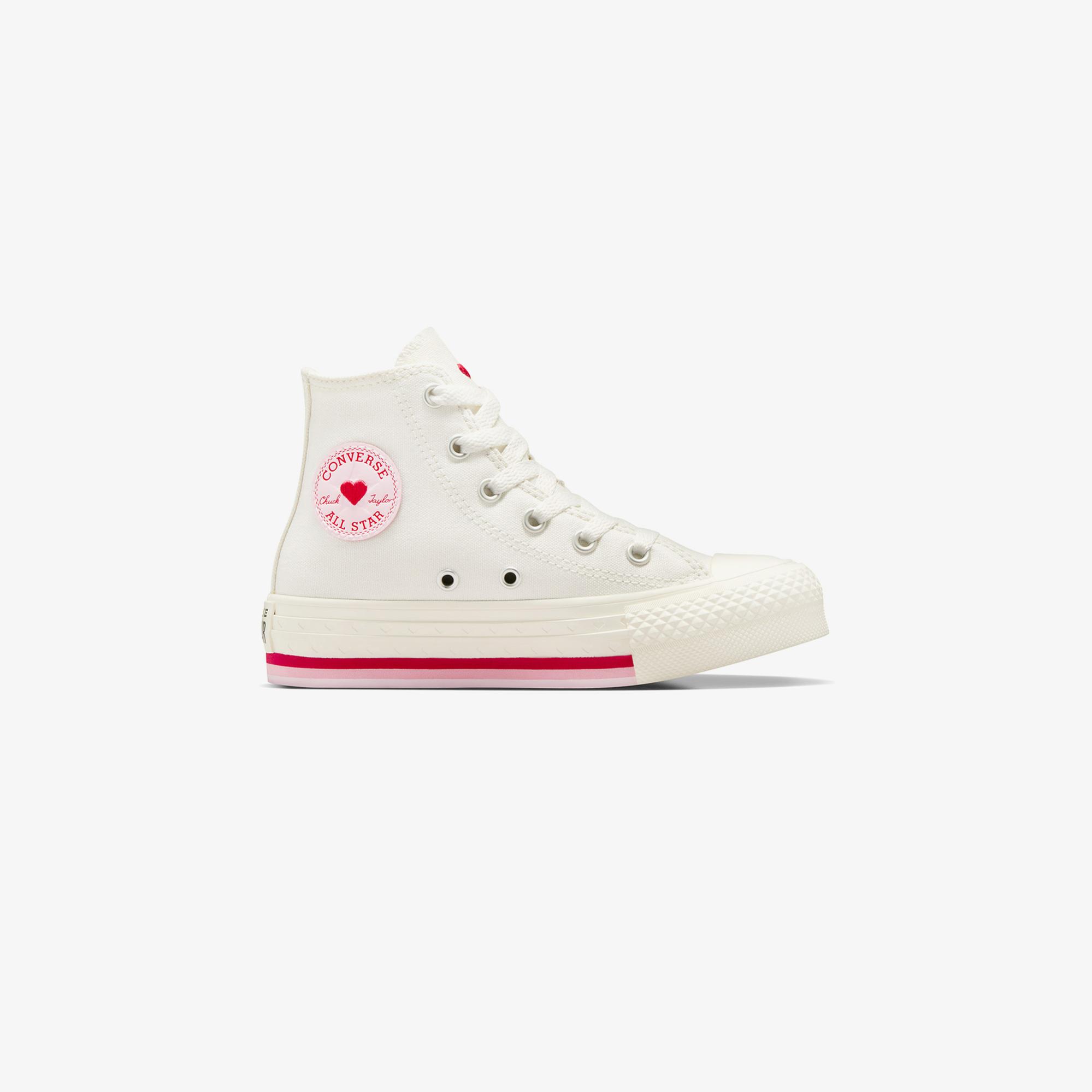 Converse Chuck Taylor All Star EVA Lift Çocuk Beyaz Platform Sneaker