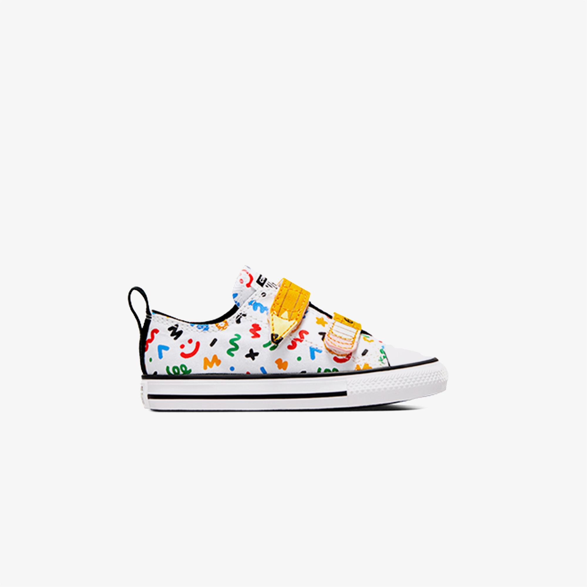 Converse Chuck Taylor All Star Doodles Çocuk Beyaz Sneaker
