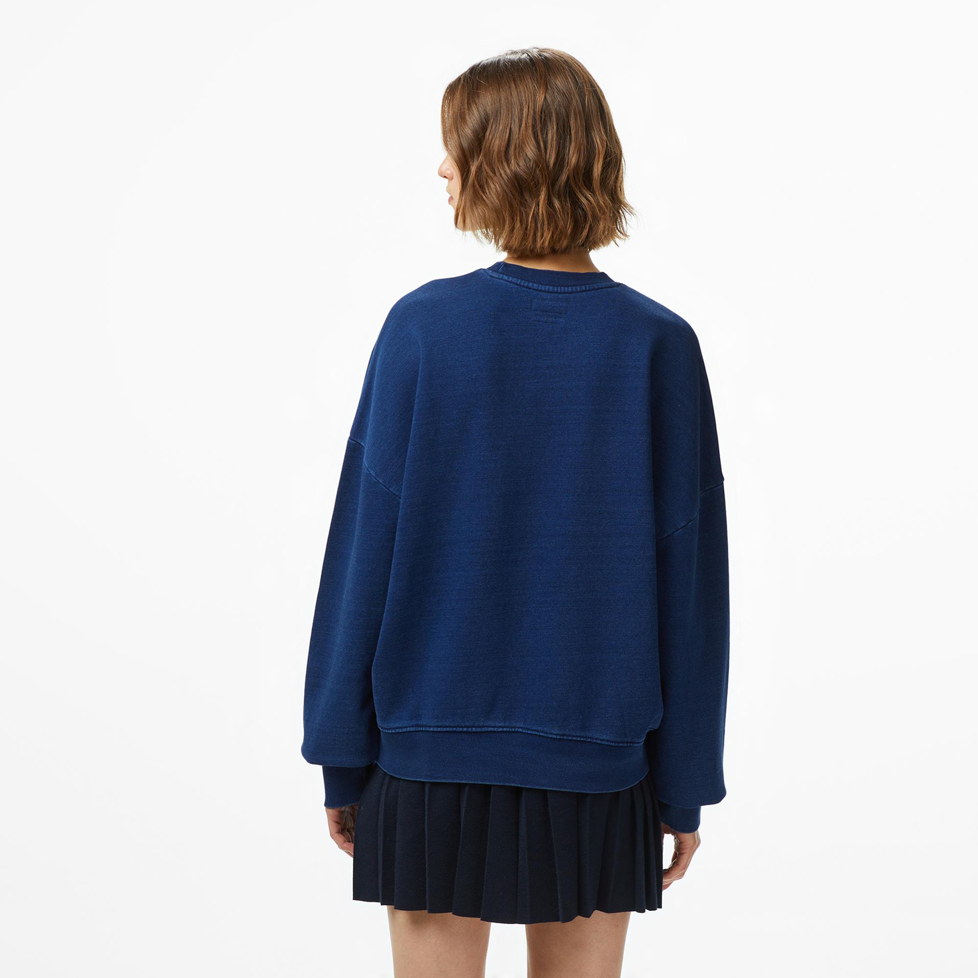 Guess Kadın Lacivert Sweatshirt