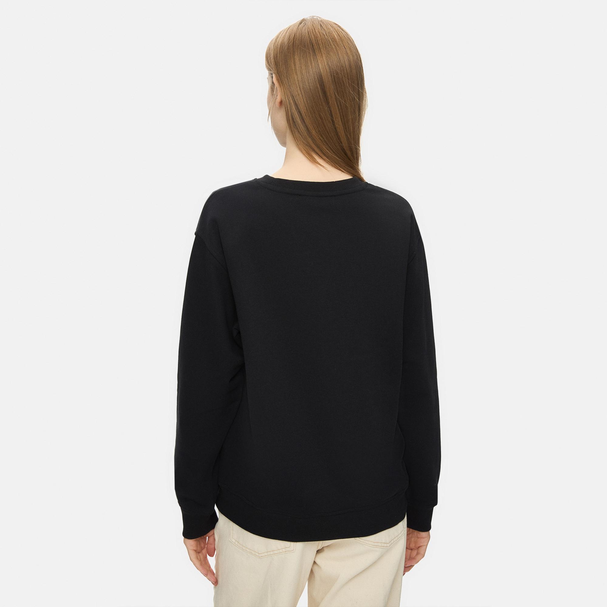 Ucla Sunniva Kadın Siyah Sweatshirt