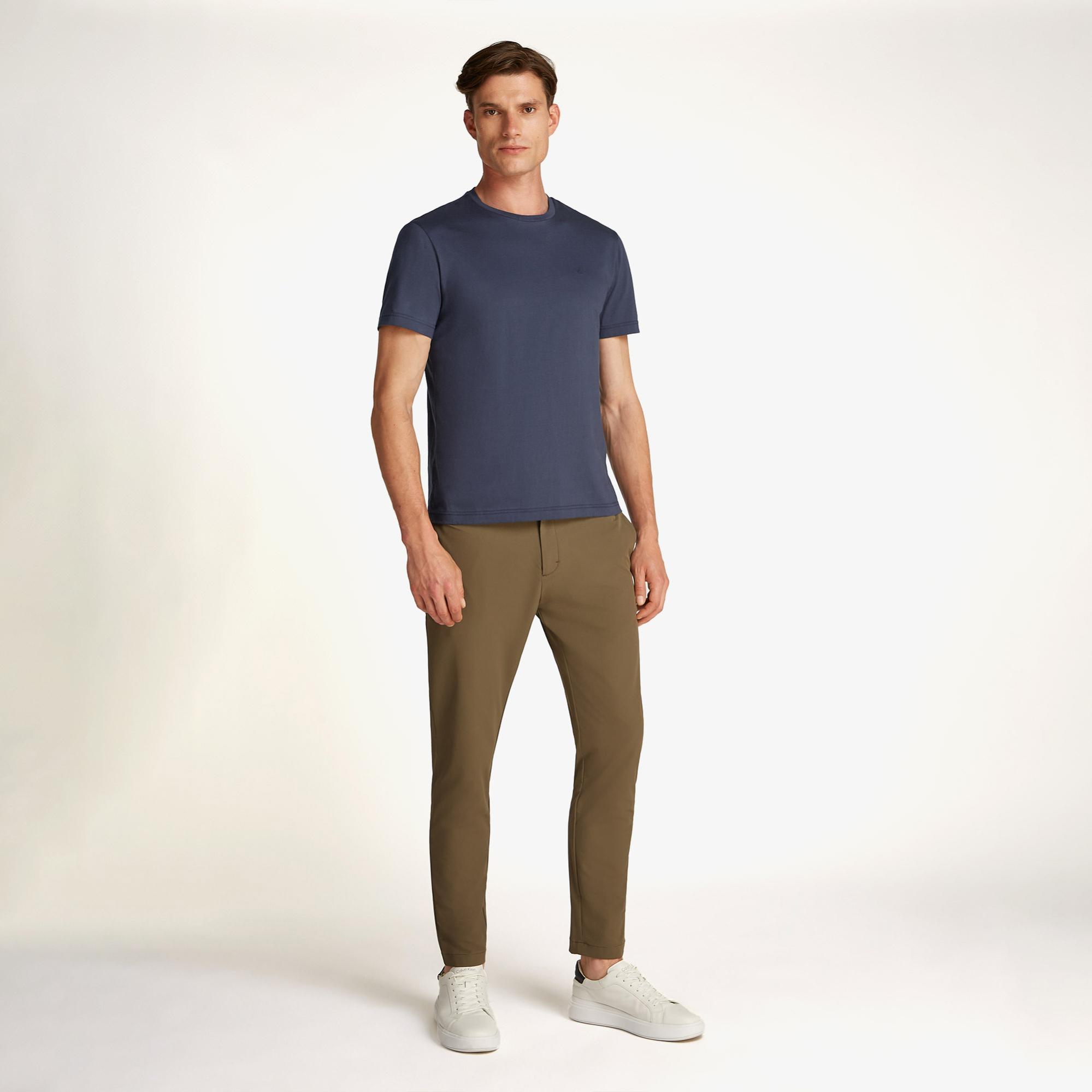 Calvin Klein Erkek Mavi T-Shirt