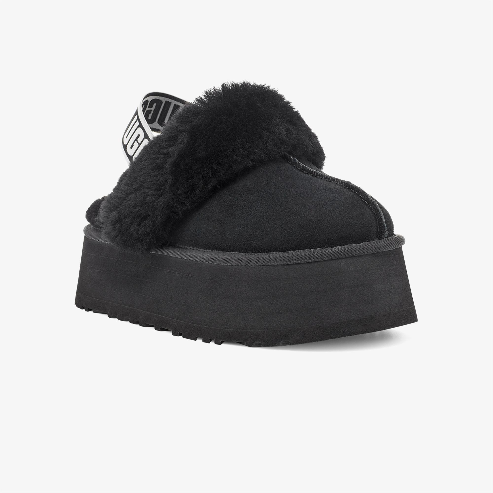 UGG Funkette Kadın Siyah Terlik
