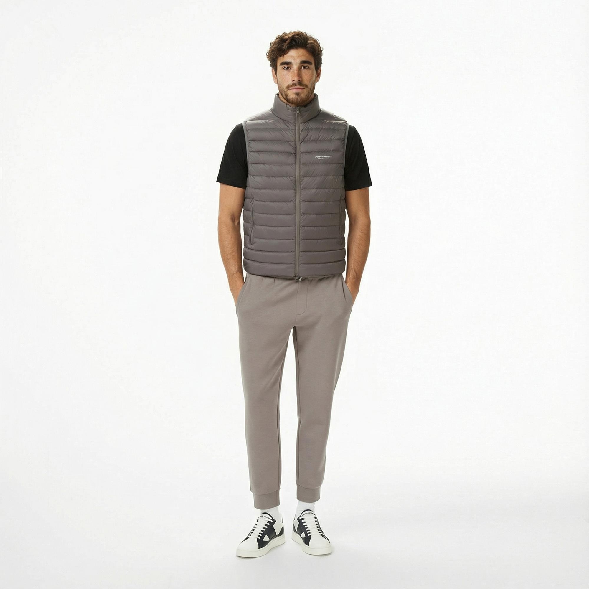 Armani Exchange Erkek Gri Yelek