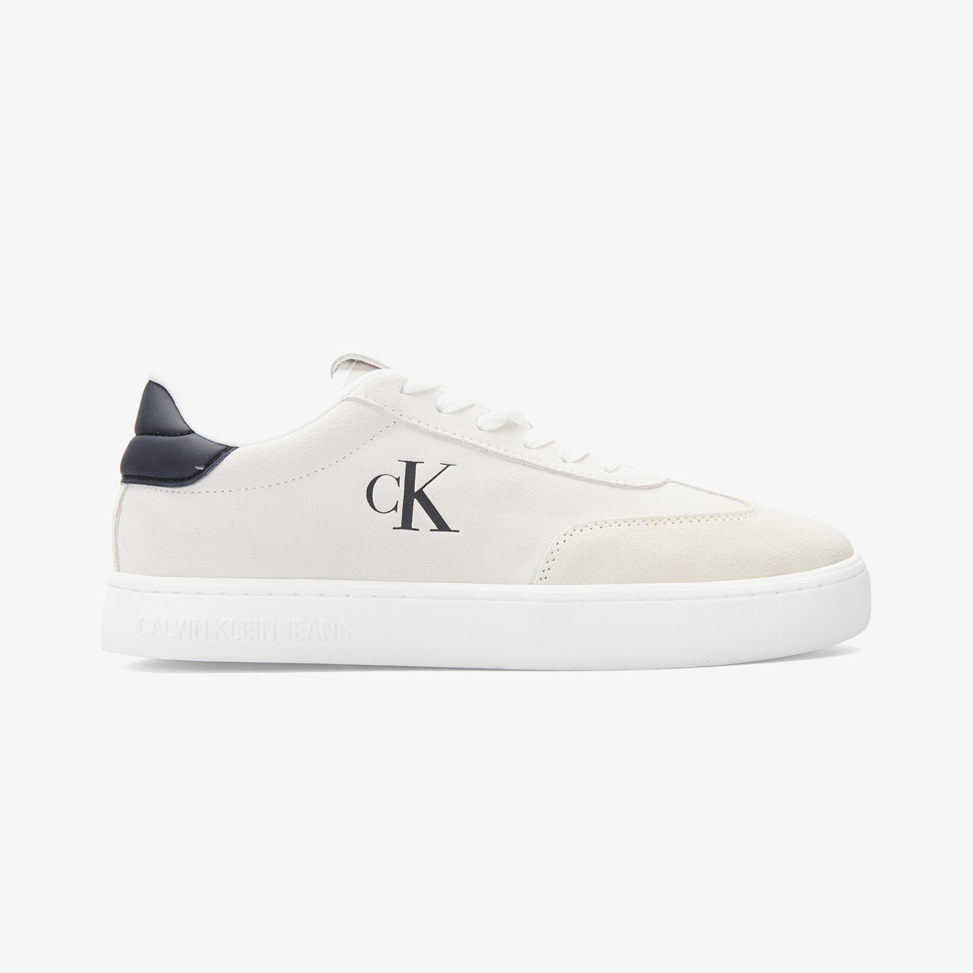 Calvin Klein Classic Cupsole Erkek Beyaz Sneaker
