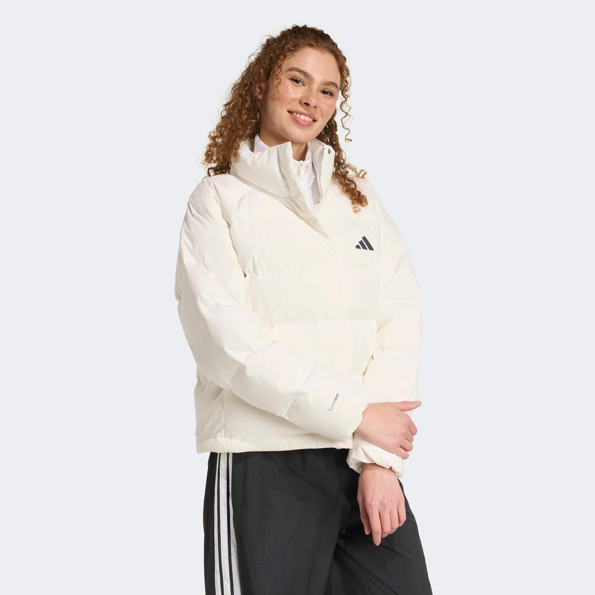 adidas Helionic Relaxed Kadın Beyaz Ceket