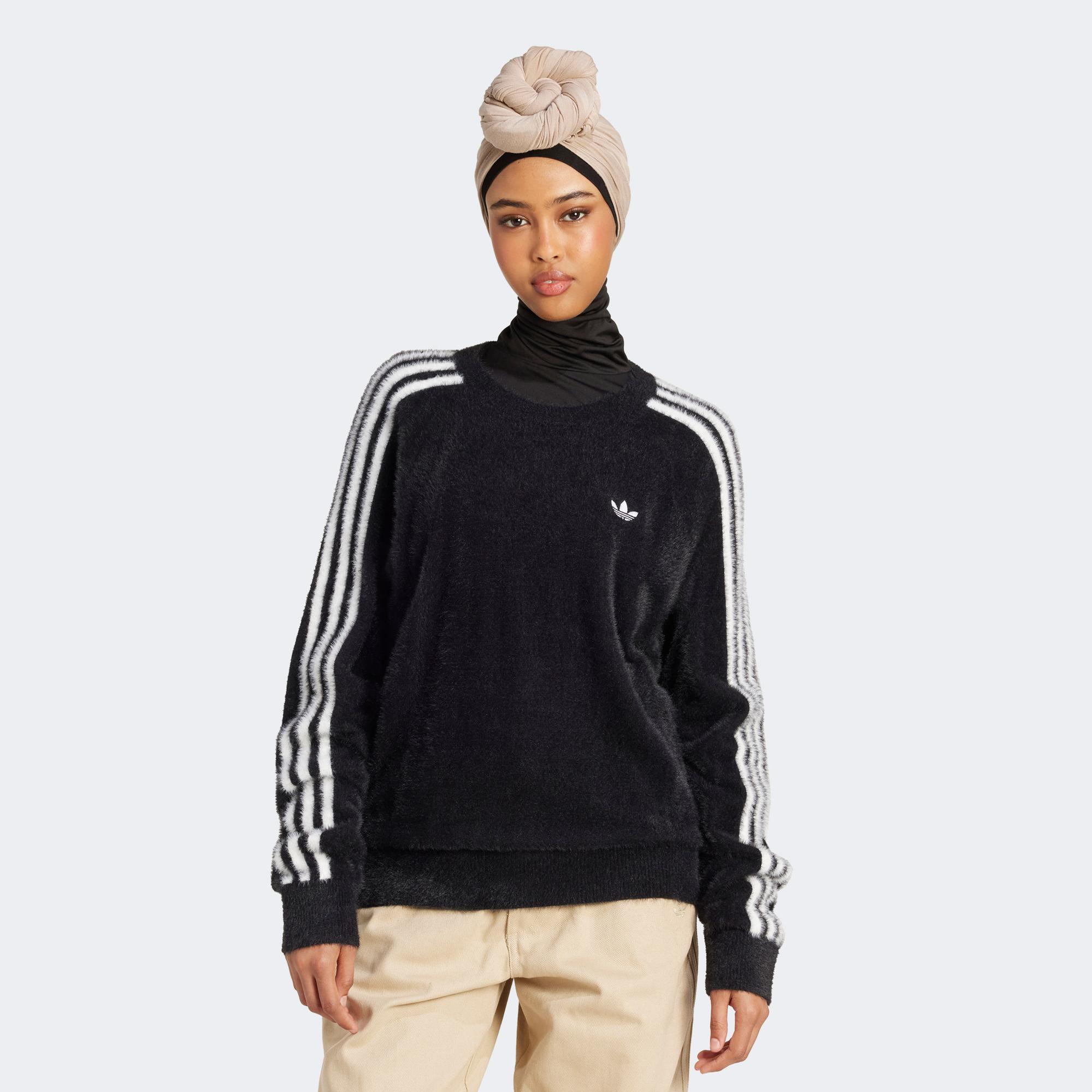 adidas Holiday Kadın Siyah Sweatshirt