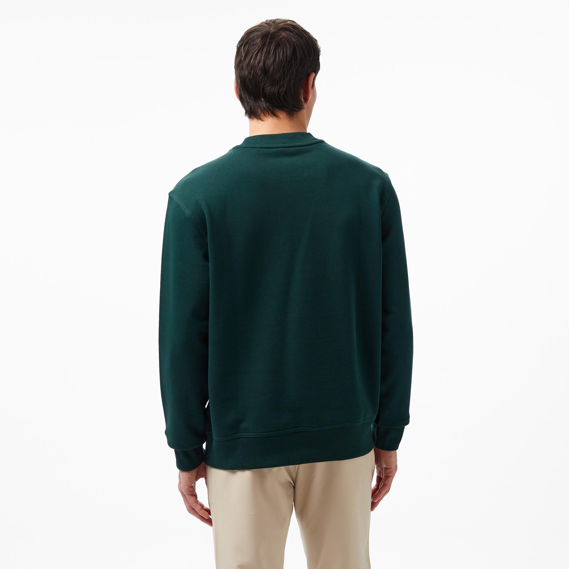 Boss Erkek Yeşil Sweatshirt