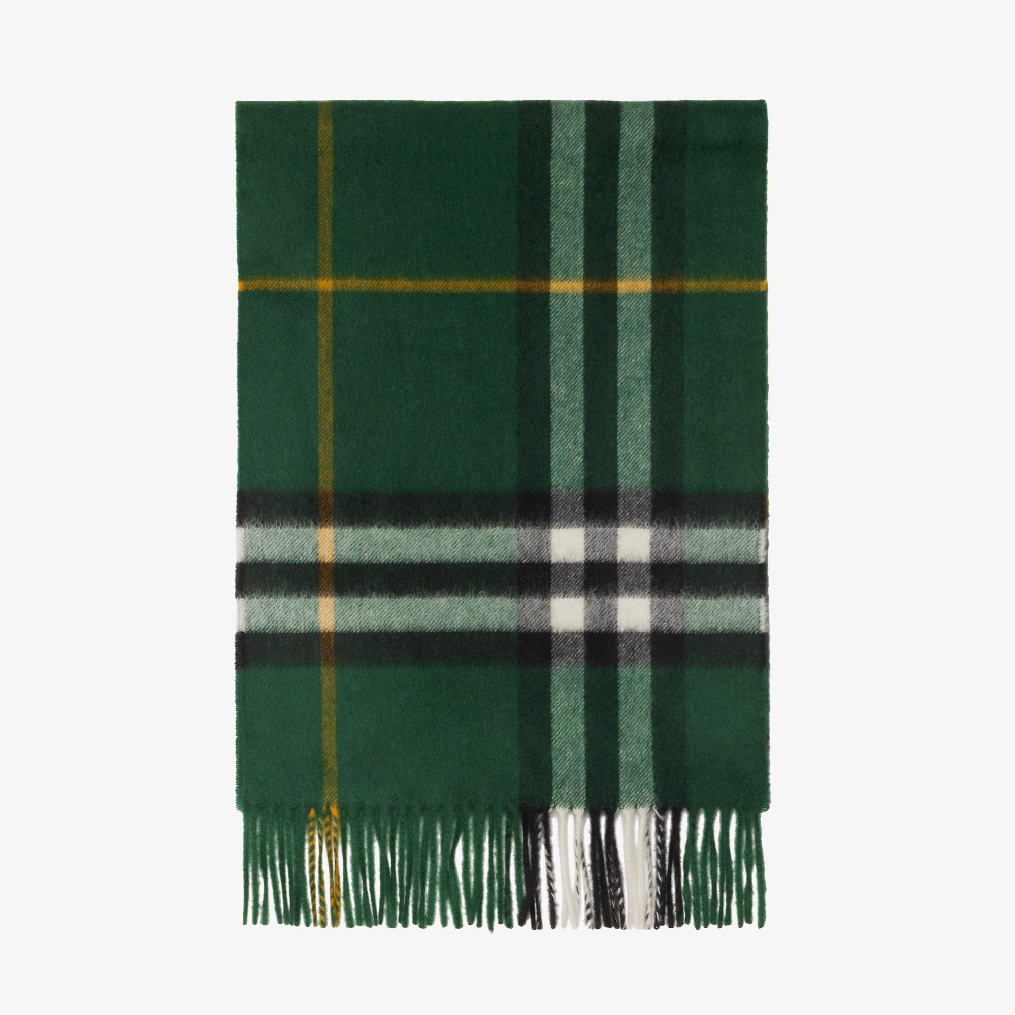 Burberry Check Kaşmir Kadın Yeşil Atkı