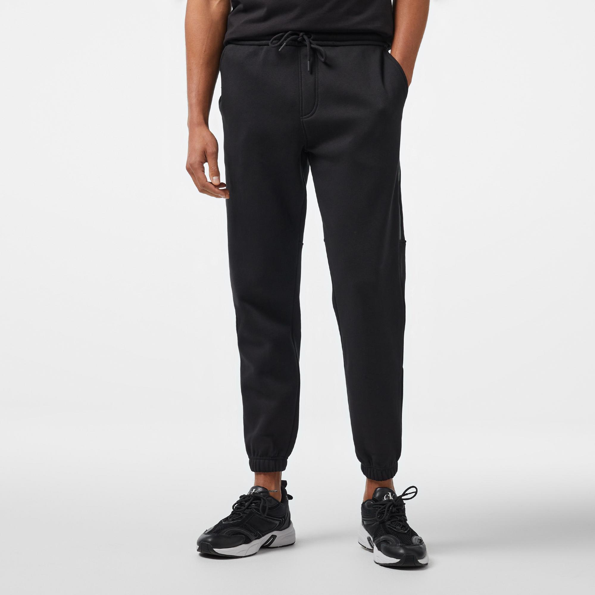 Calvin Klein Jeans Logo Tape Hwk Erkek Siyah Eşofman Altı