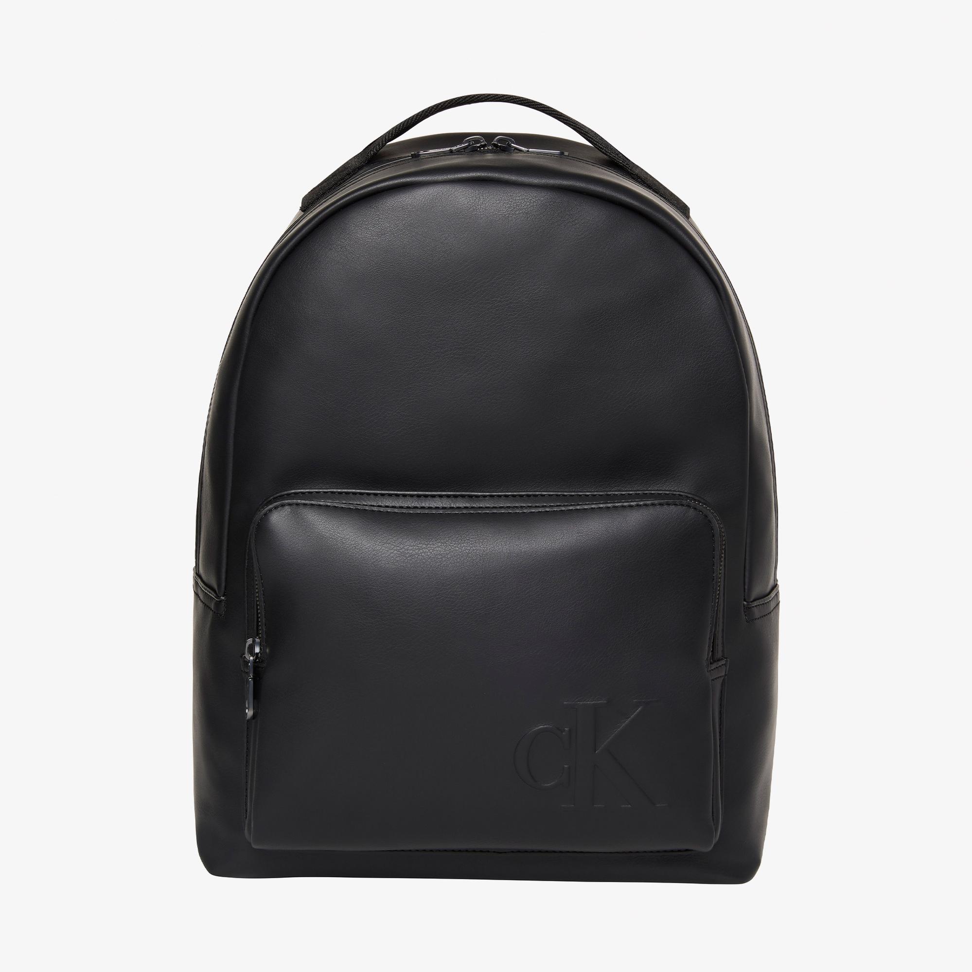 Calvin Klein Bold Round Erkek Siyah Sırt Çantası