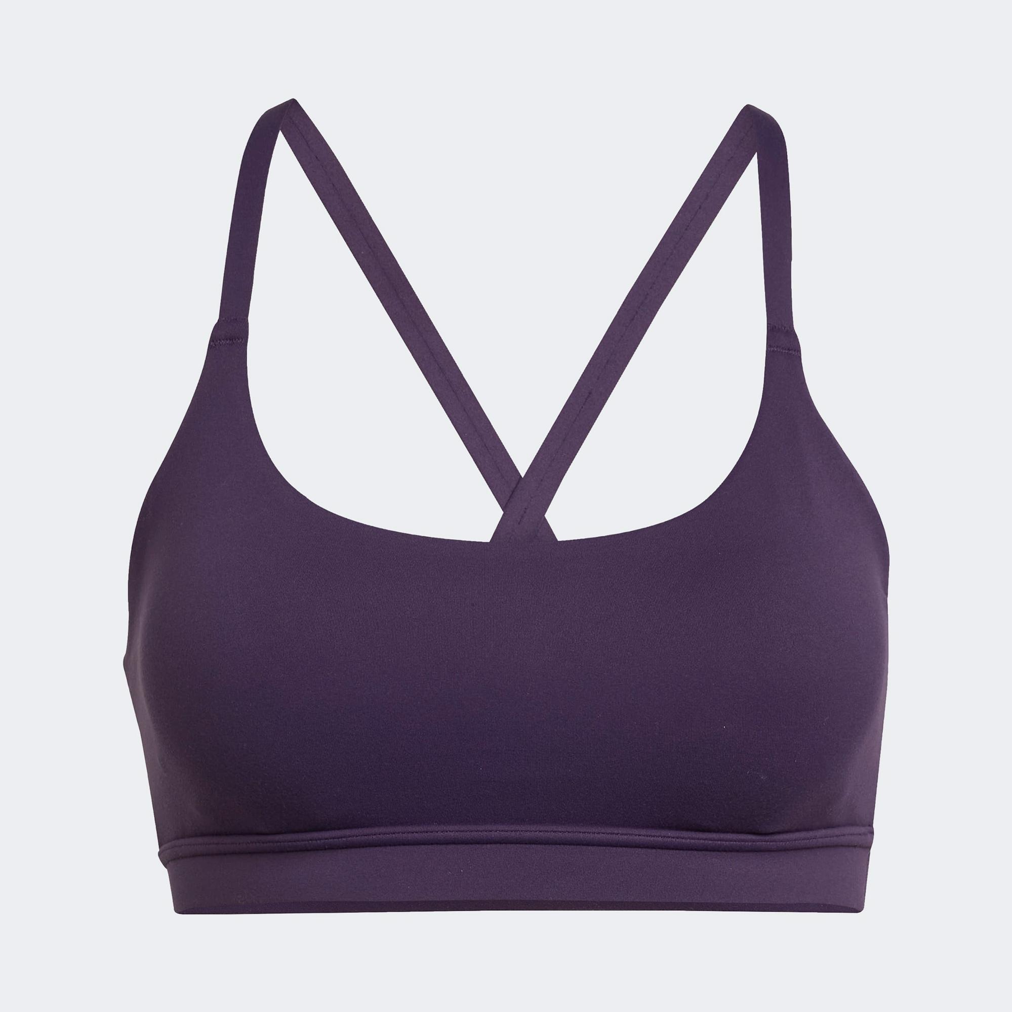adidas All Me LS Kadın Mor Bra