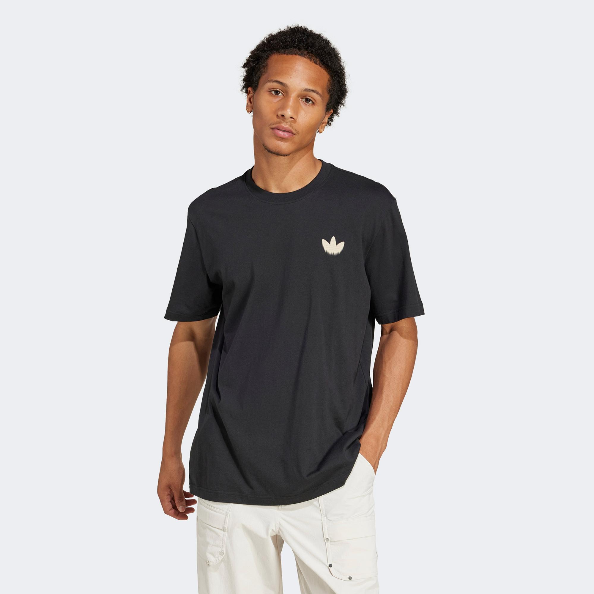 adidas Skeleton Erkek Siyah T-Shirt