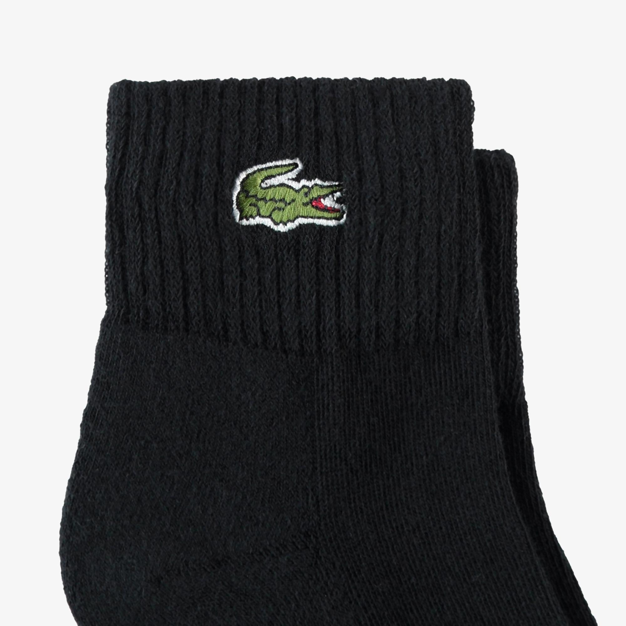Lacoste Unisex Siyah Çorap
