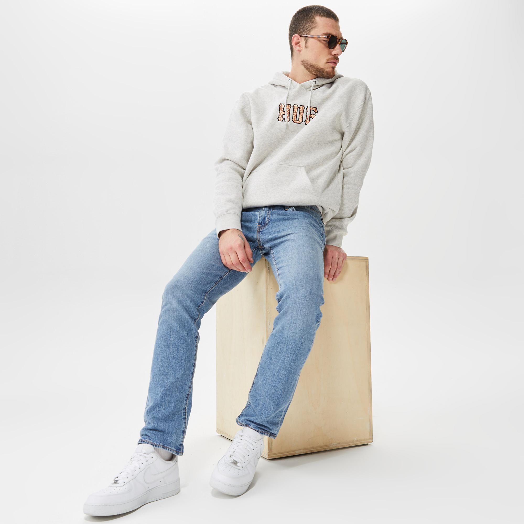 Huf Quake Conditions Erkek Gri Hoodie