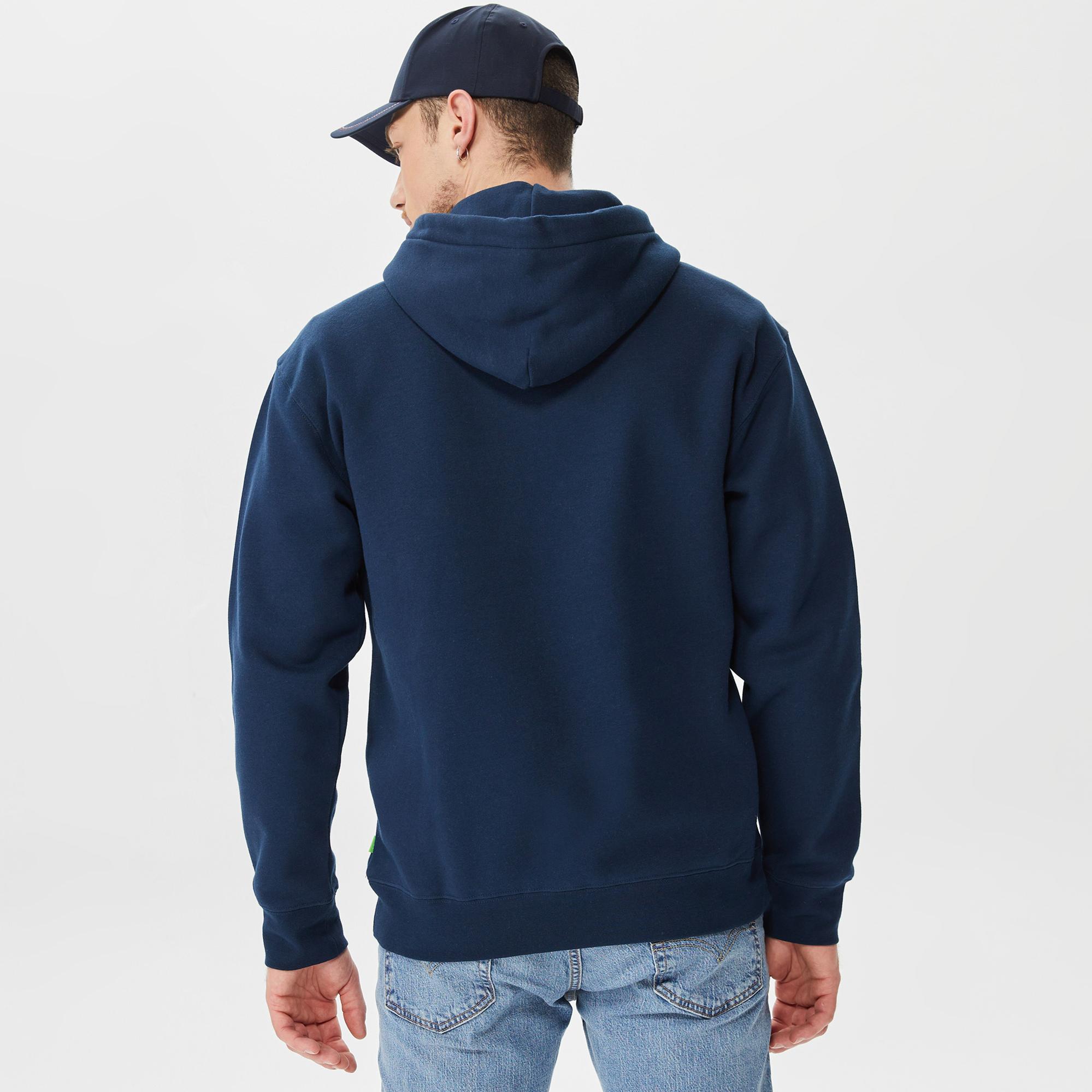 Huf City Lights Erkek Lacivert Hoodie