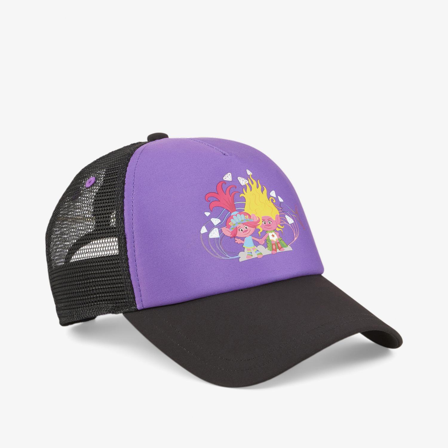 Puma X Trolls Çocuk Pembe/Mor Şapka