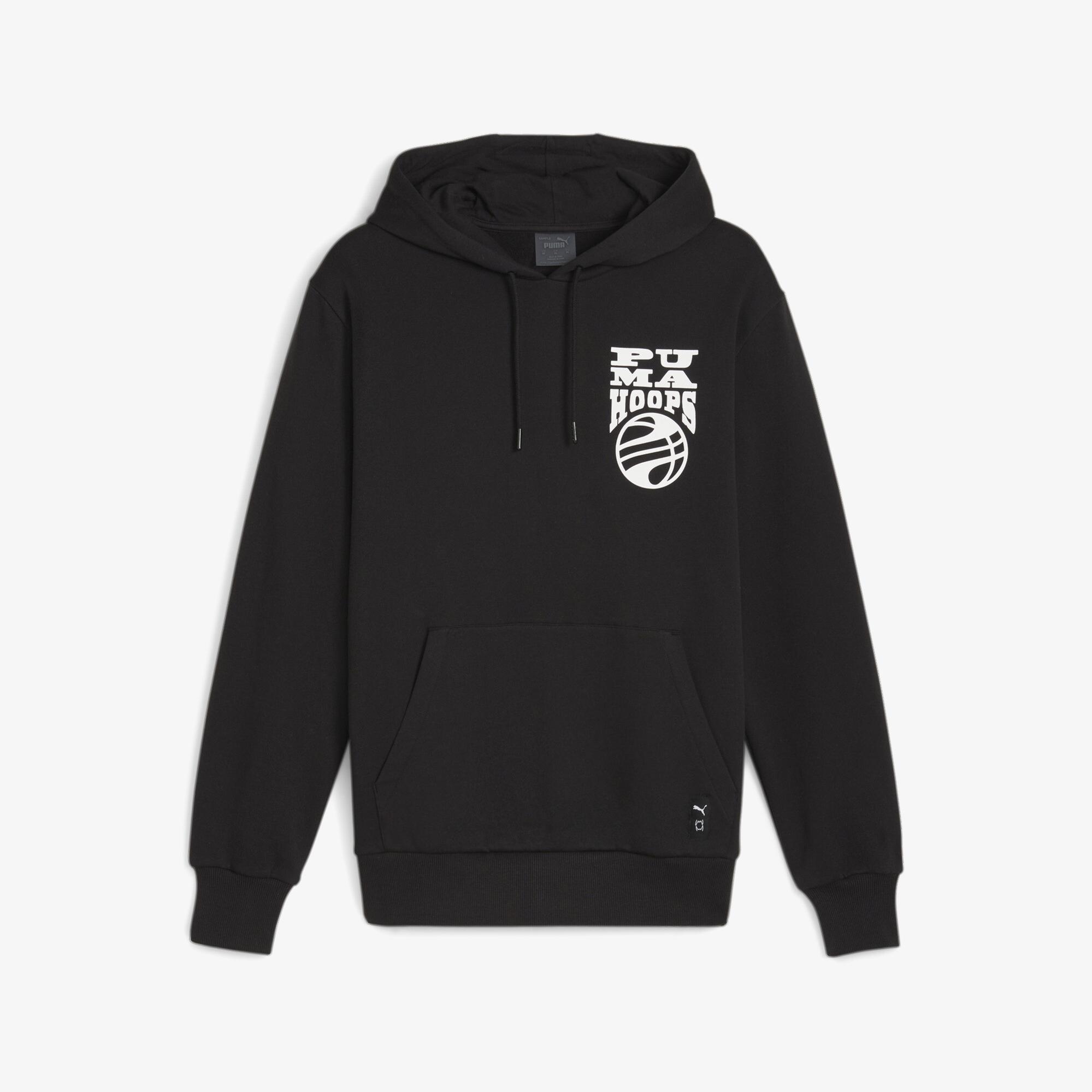 Puma Posterize 2.0 Erkek Siyah Hoodie