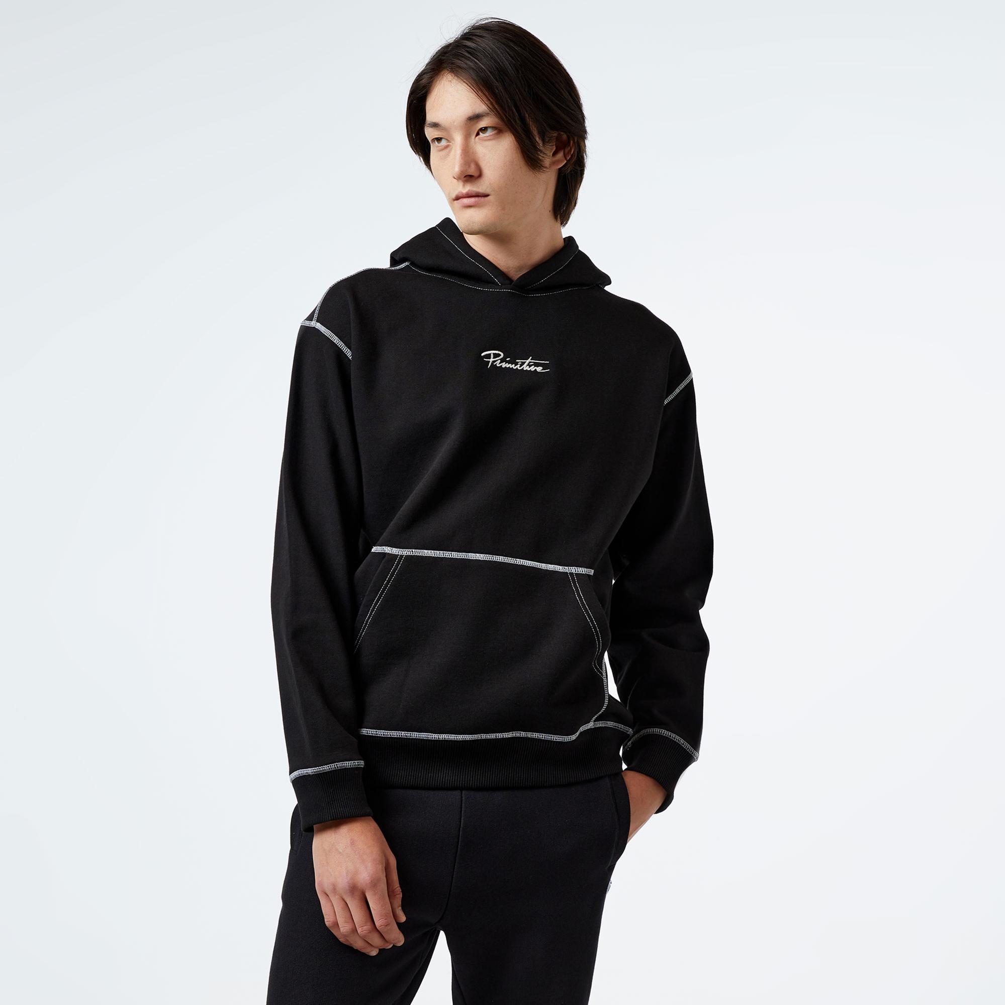 Primitive Contra Erkek Siyah Hoodie