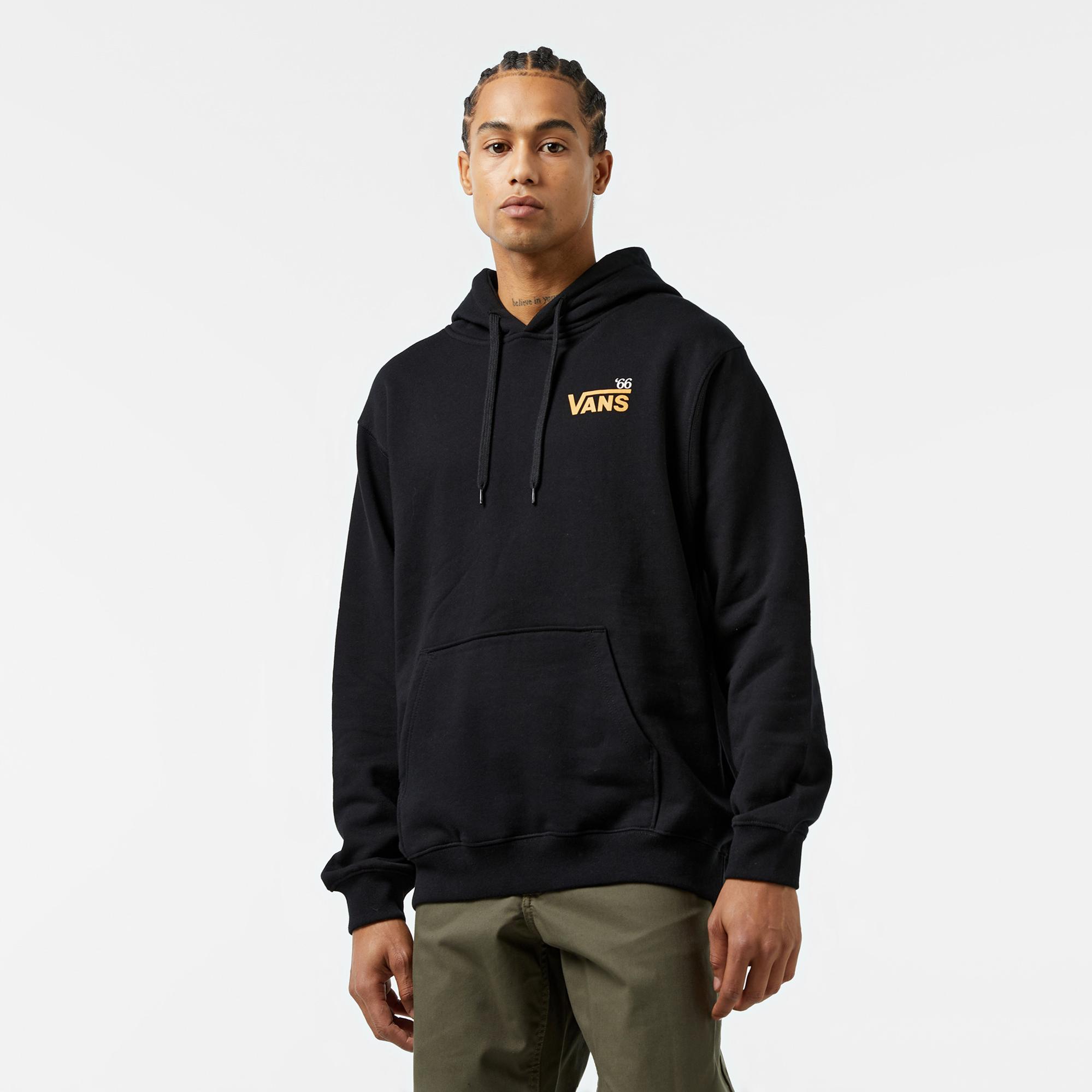 Vans Posted Loose Crew Erkek Siyah Sweatshirt