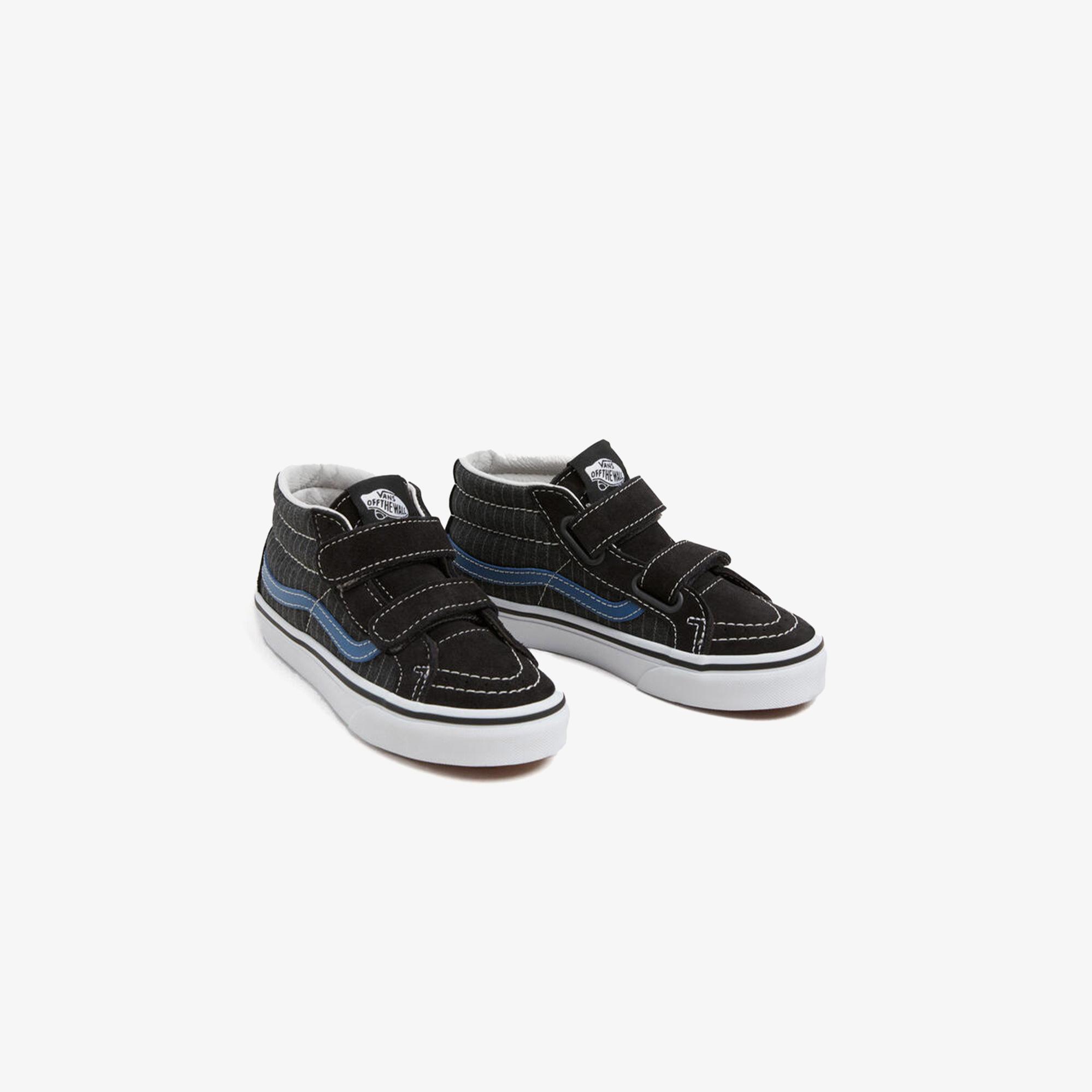 Vans Sk8-Mid Reissue V Çocuk Gri Sneaker