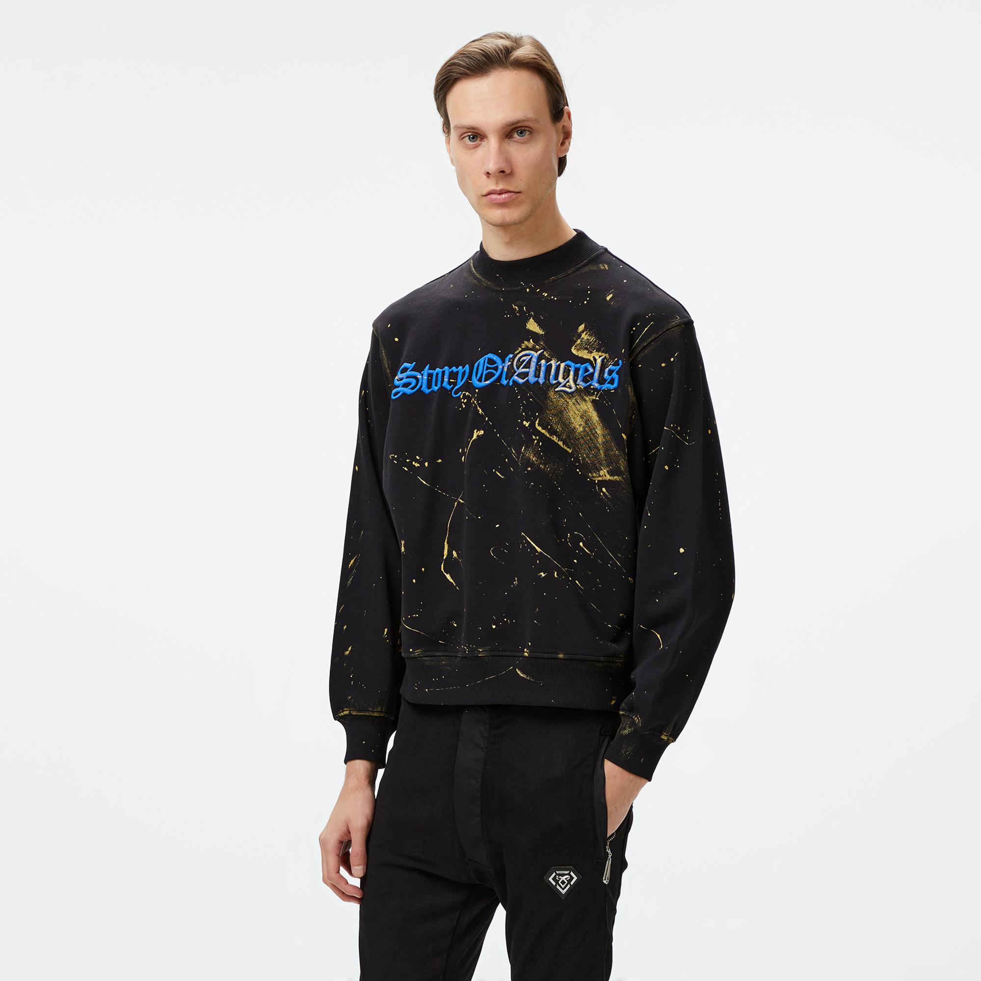 Story Of Angels Budha Dream Erkek Siyah T-Shirt