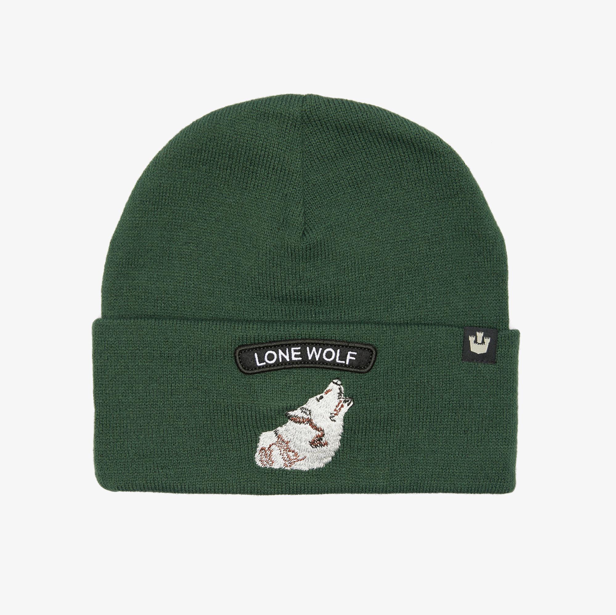 Goorin Bros 107-1799 Soft Rock Wolf Unisex Yeşil Bere