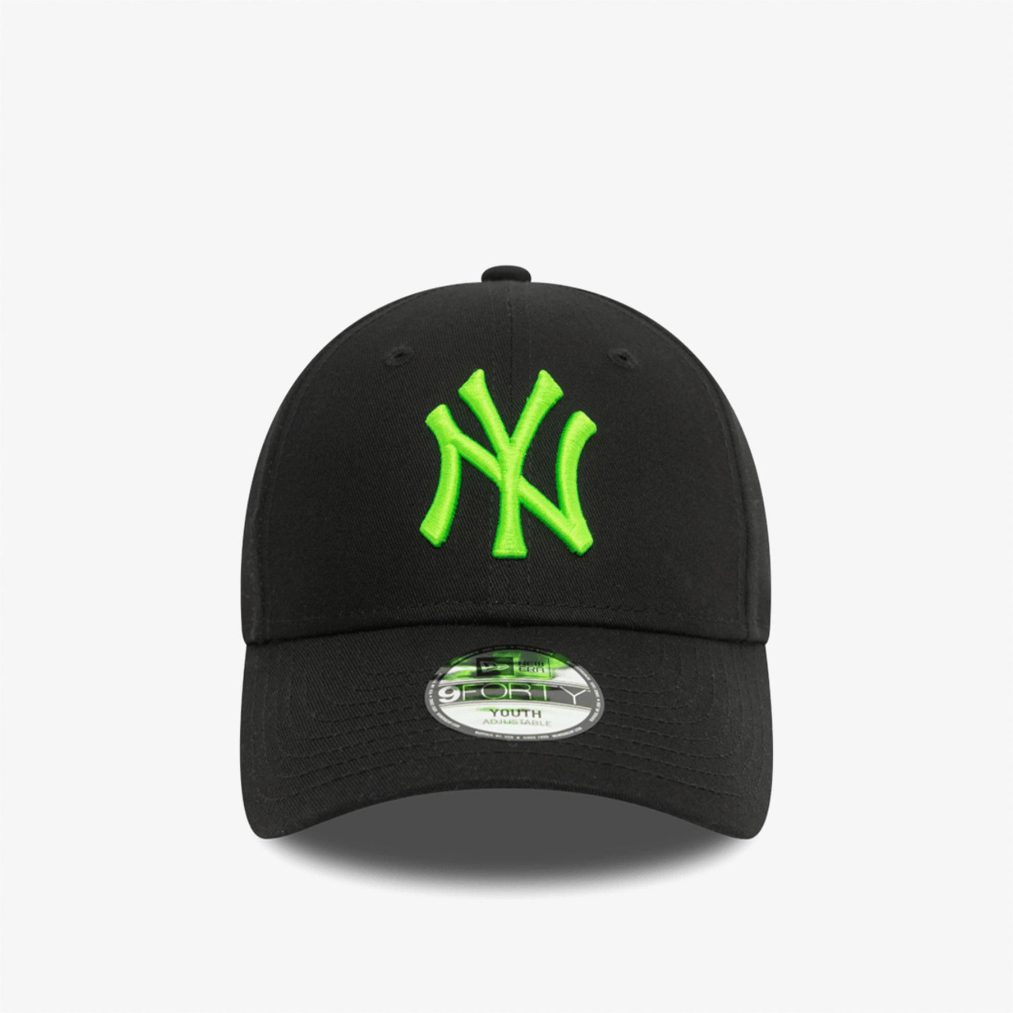 New Era CHYT Neon 9Forty Çocuk Siyah Şapka