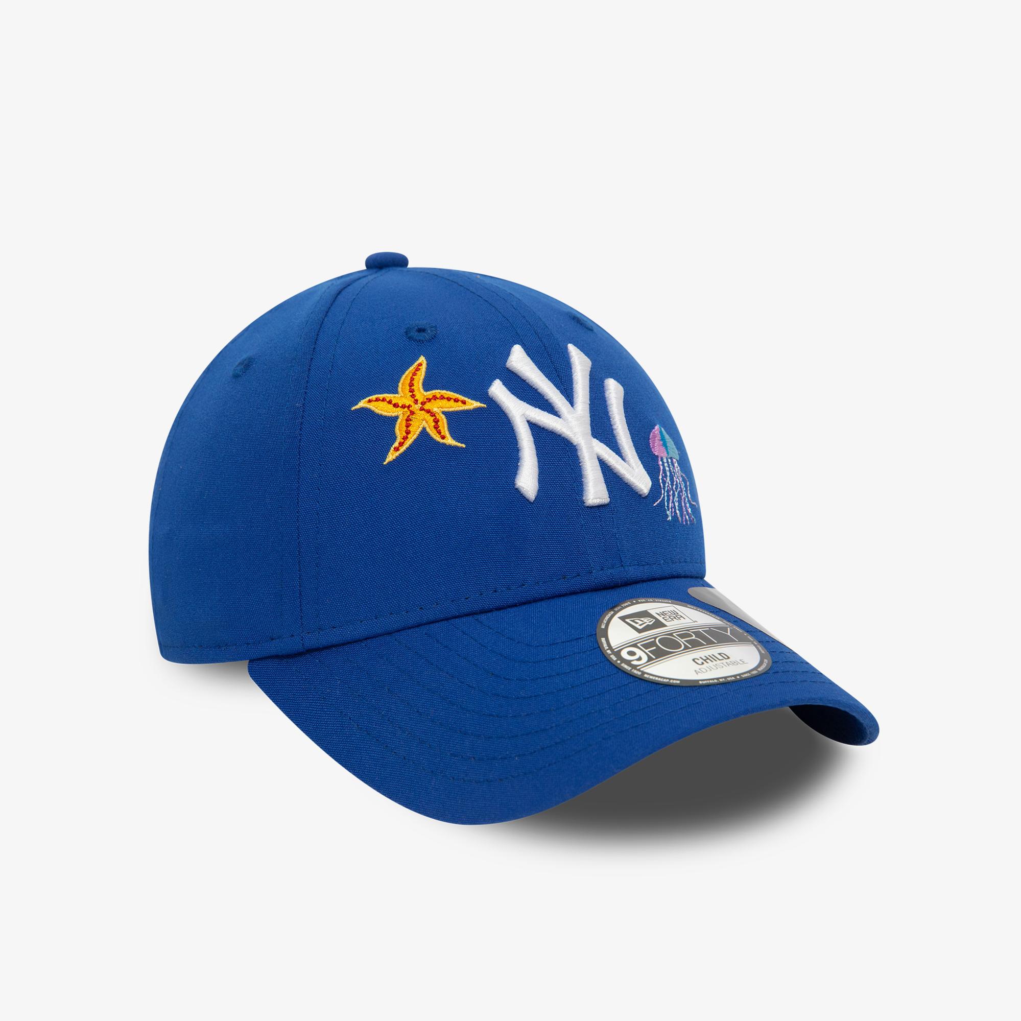 New Era Recy Child icon 9Forty Neyyan Cab Çocuk Mavi Şapka