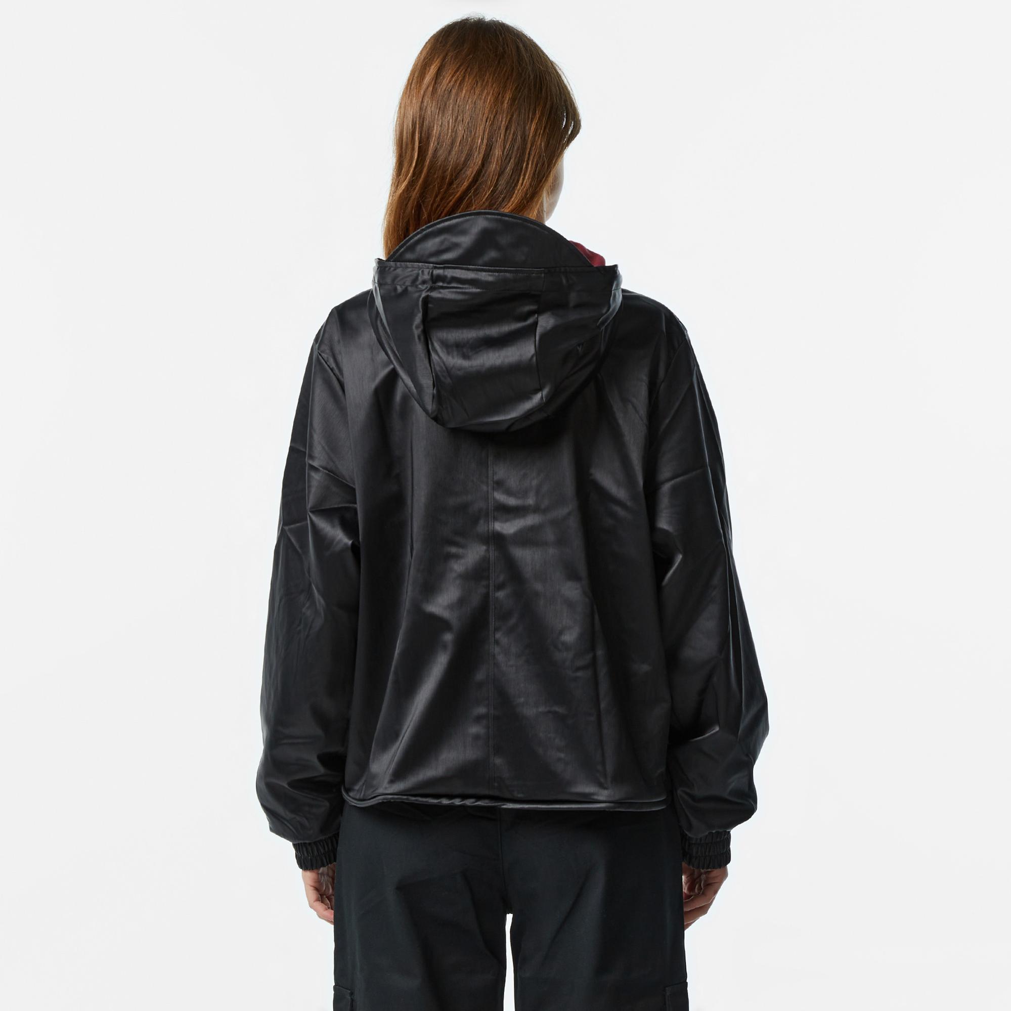 Rains String W3 Kadın Siyah Yağmurluk