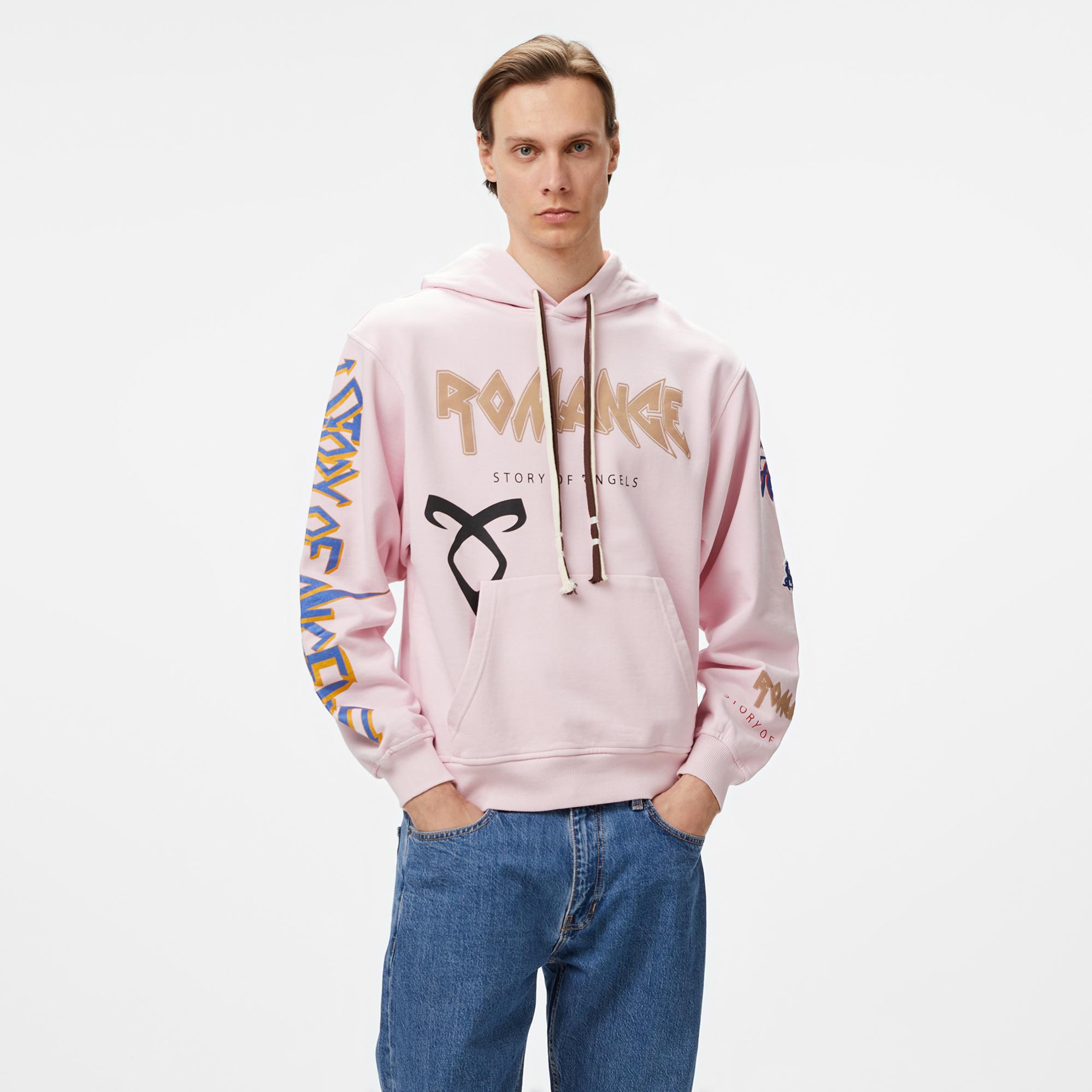 Story Of Angels Soa Eternally Yours Romance Erkek Pembe Hoodie