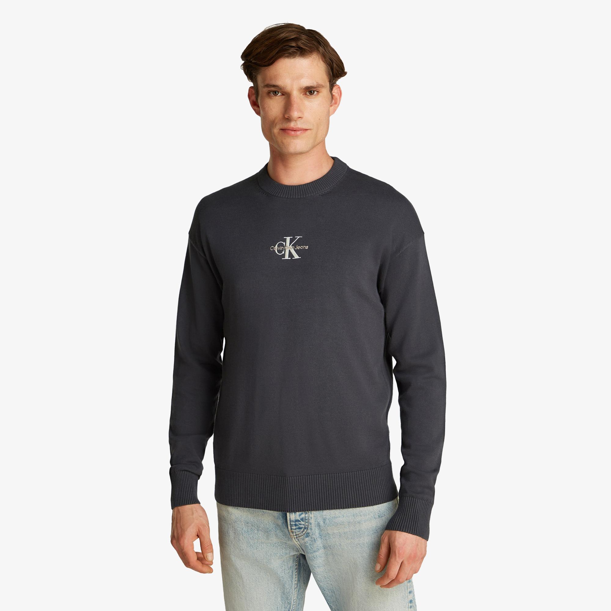 Calvin Klein Erkek Siyah Triko