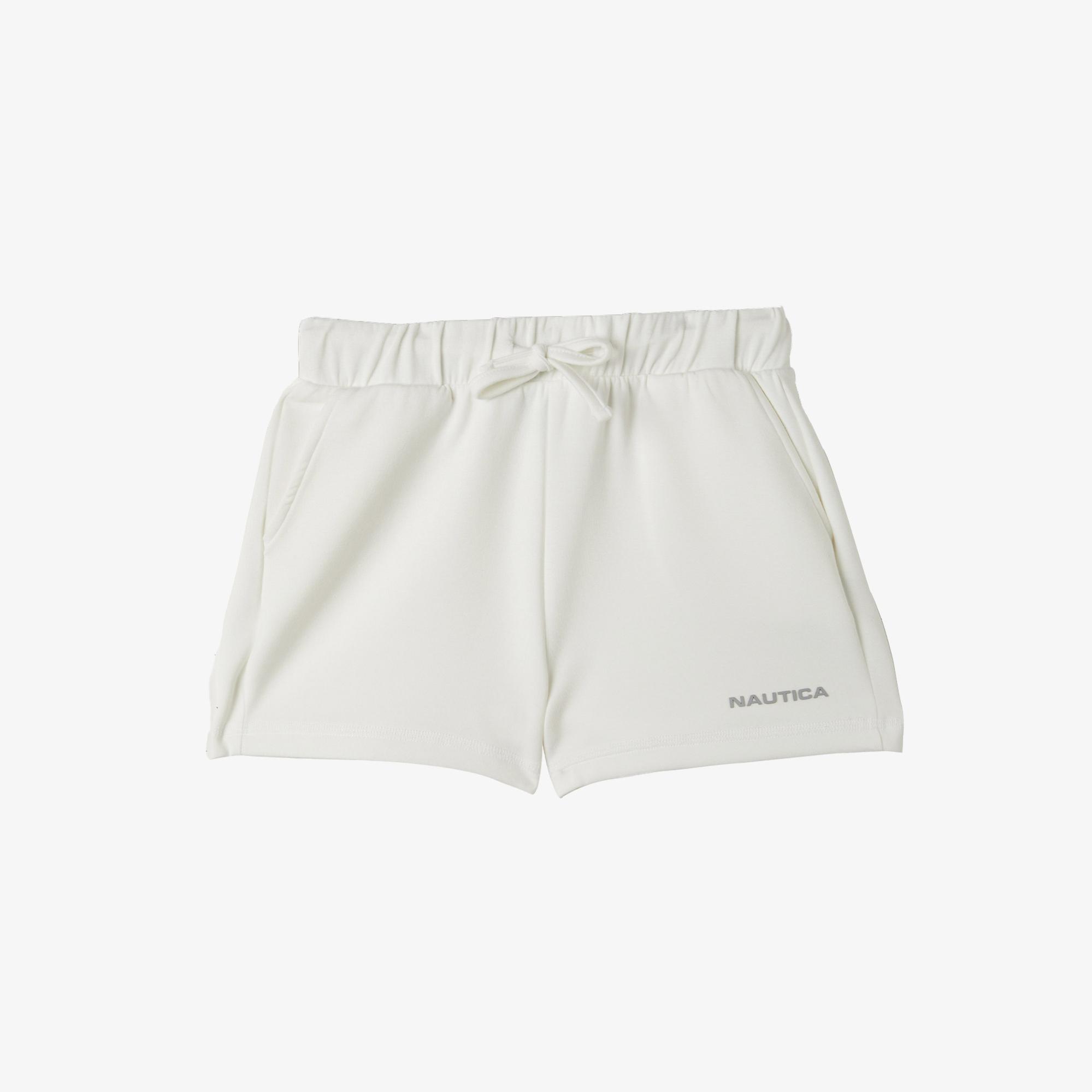 Nautica Kız Çocuk Beyaz Standart Fit Şort