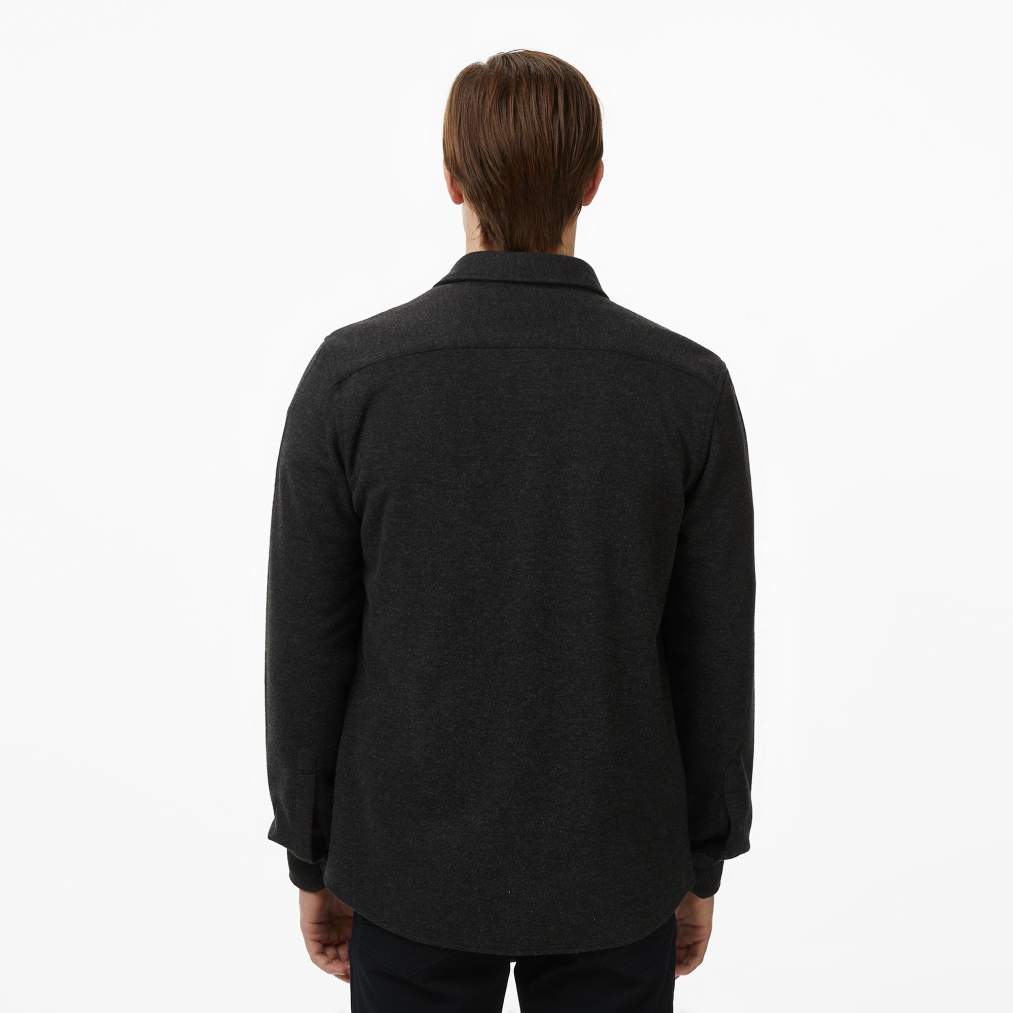 Nautica Erkek Siyah Classic Fit Gömlek