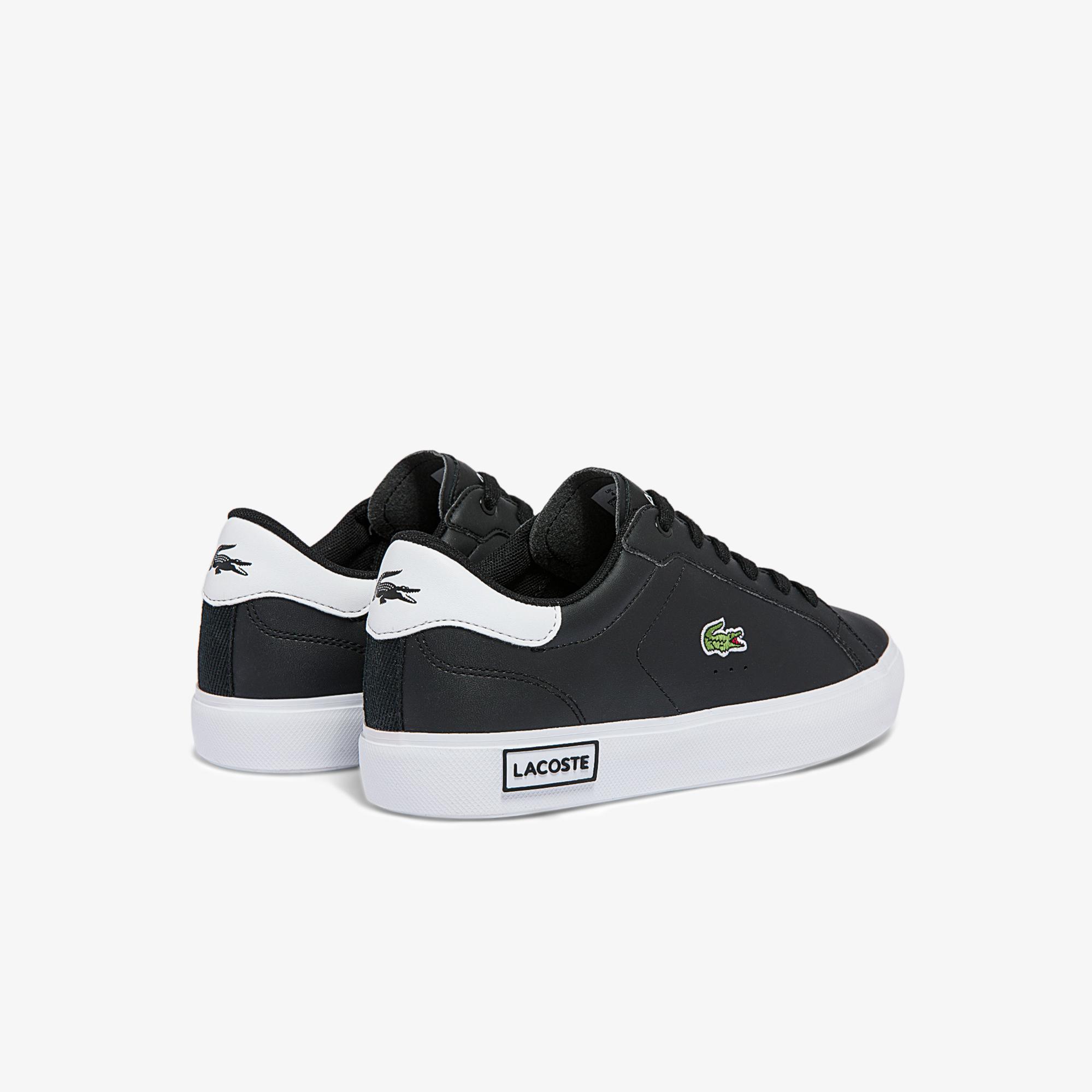 Lacoste Powercourt Çocuk Siyah Sneaker