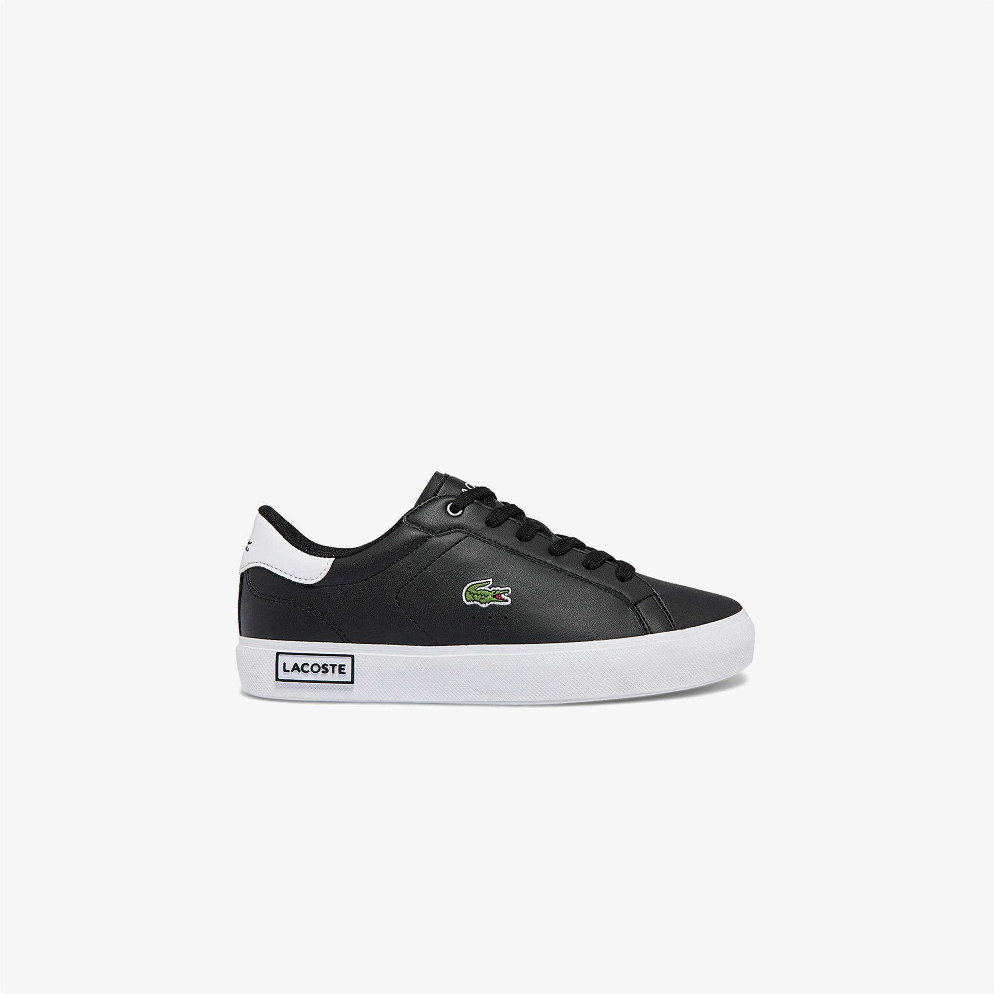 Lacoste Powercourt Çocuk Siyah Sneaker