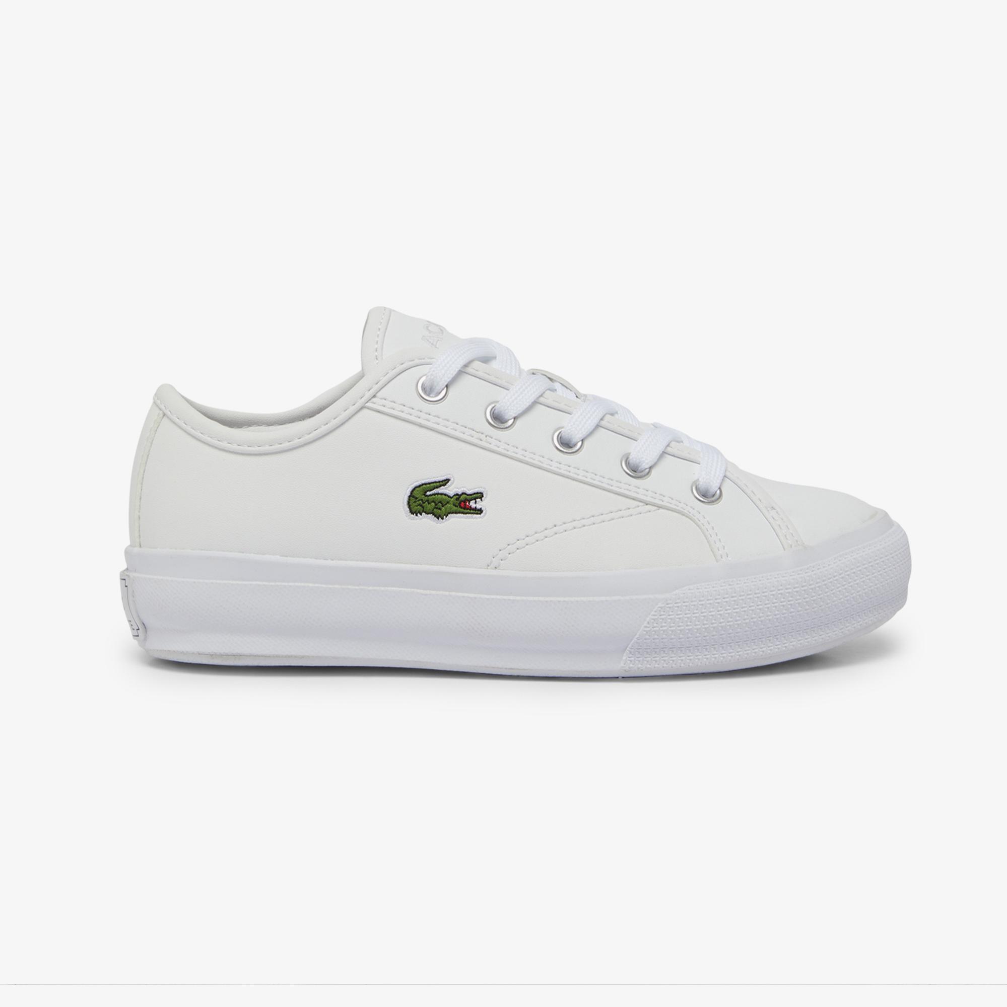 Lacoste Backcourt Çocuk Beyaz Sneaker