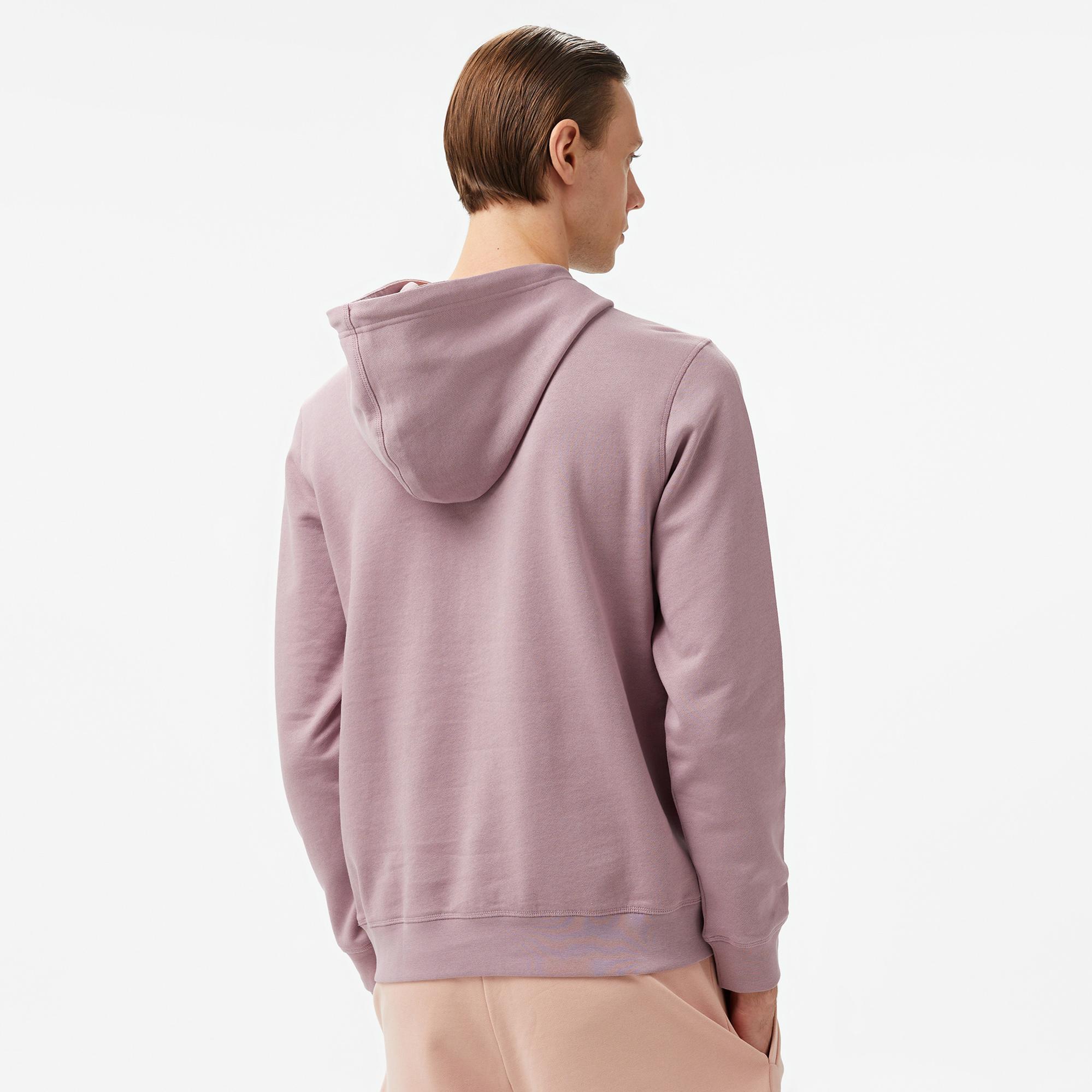 Boss Erkek Mor Hoodie