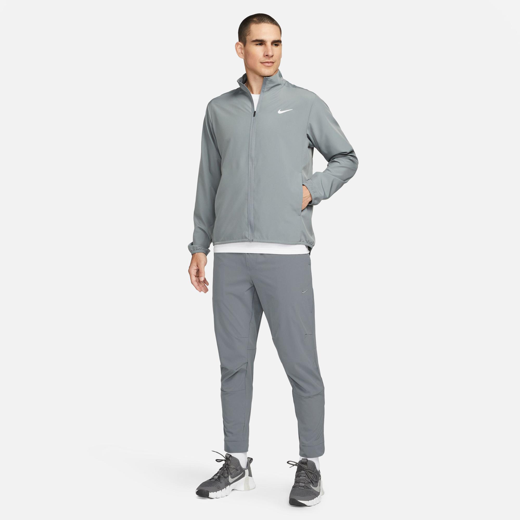Nike Dri-Fit Unlimited Erkek Gri Eşofman Altı