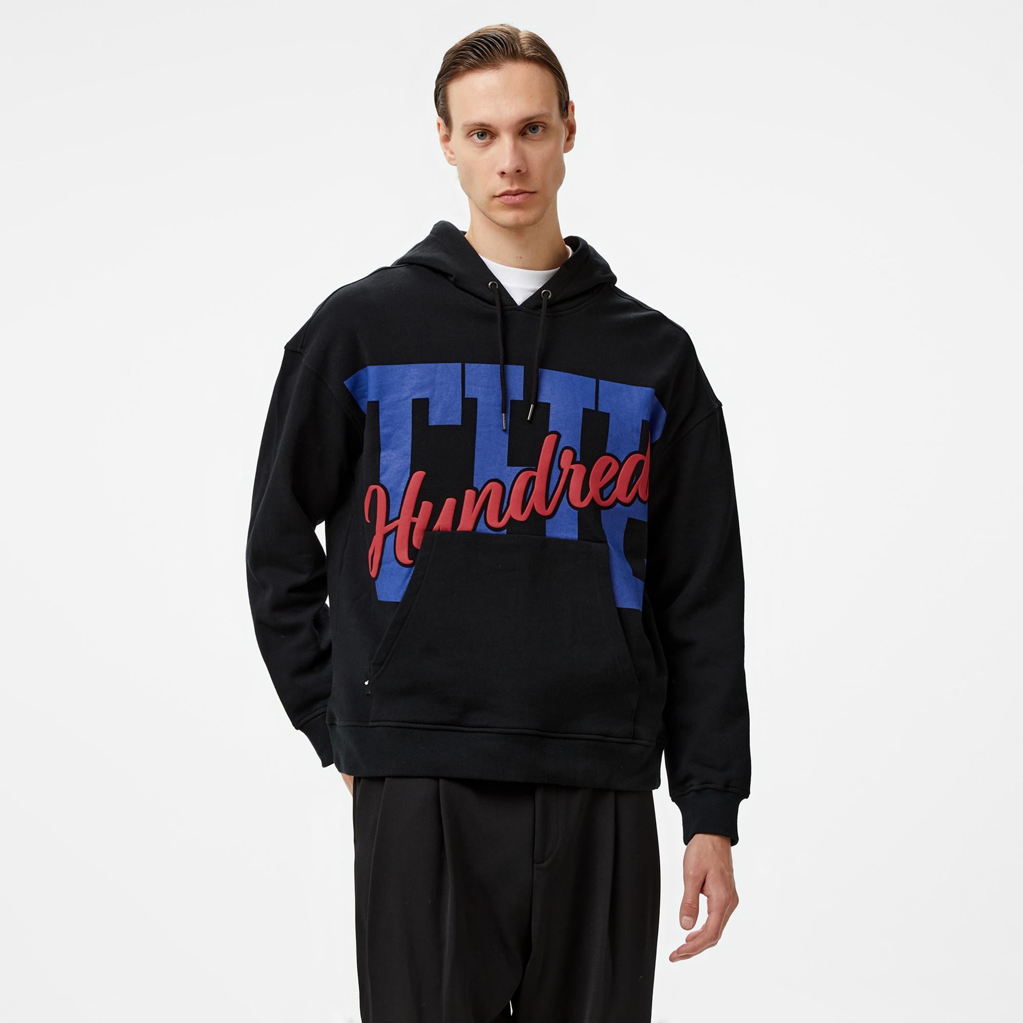 The Hundreds The Pullover Erkek Beyaz Sweatshirt