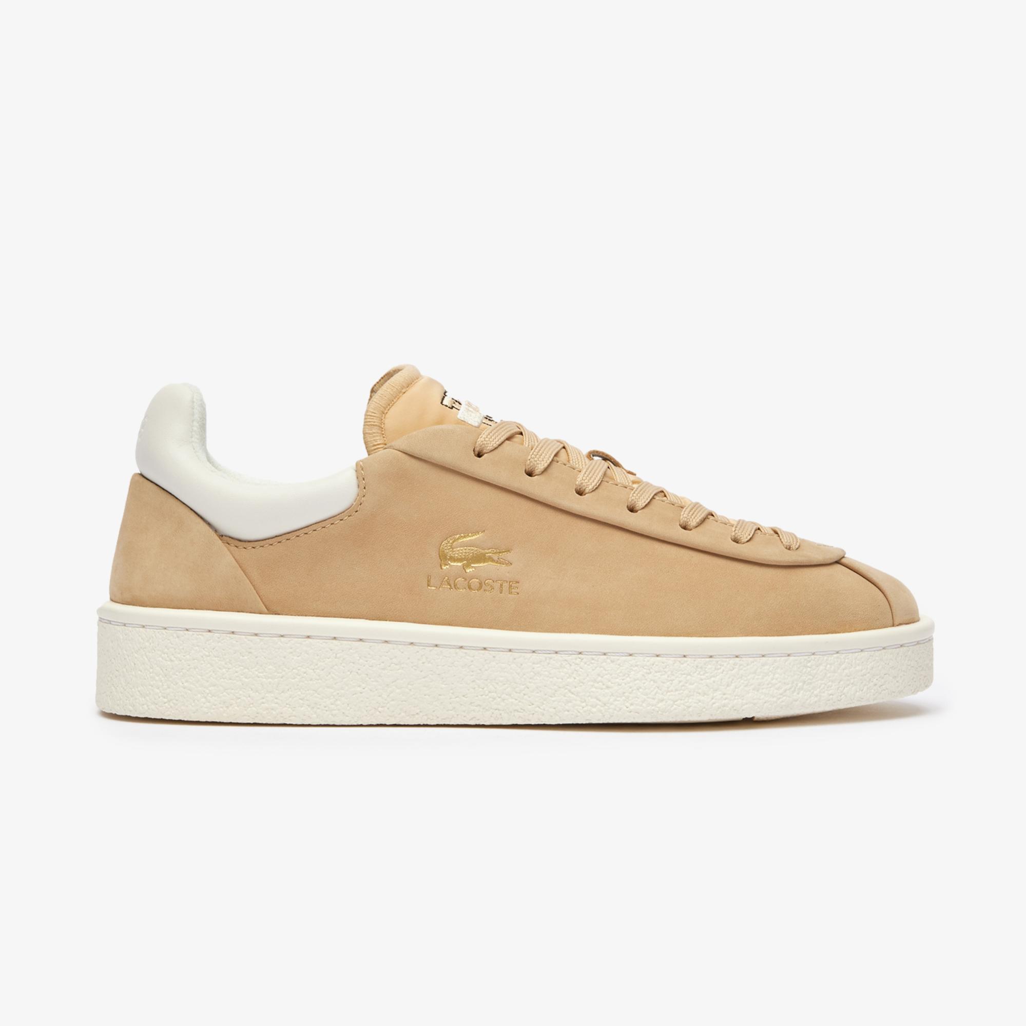 Lacoste Baseshot Premium Kadın Bej Sneaker