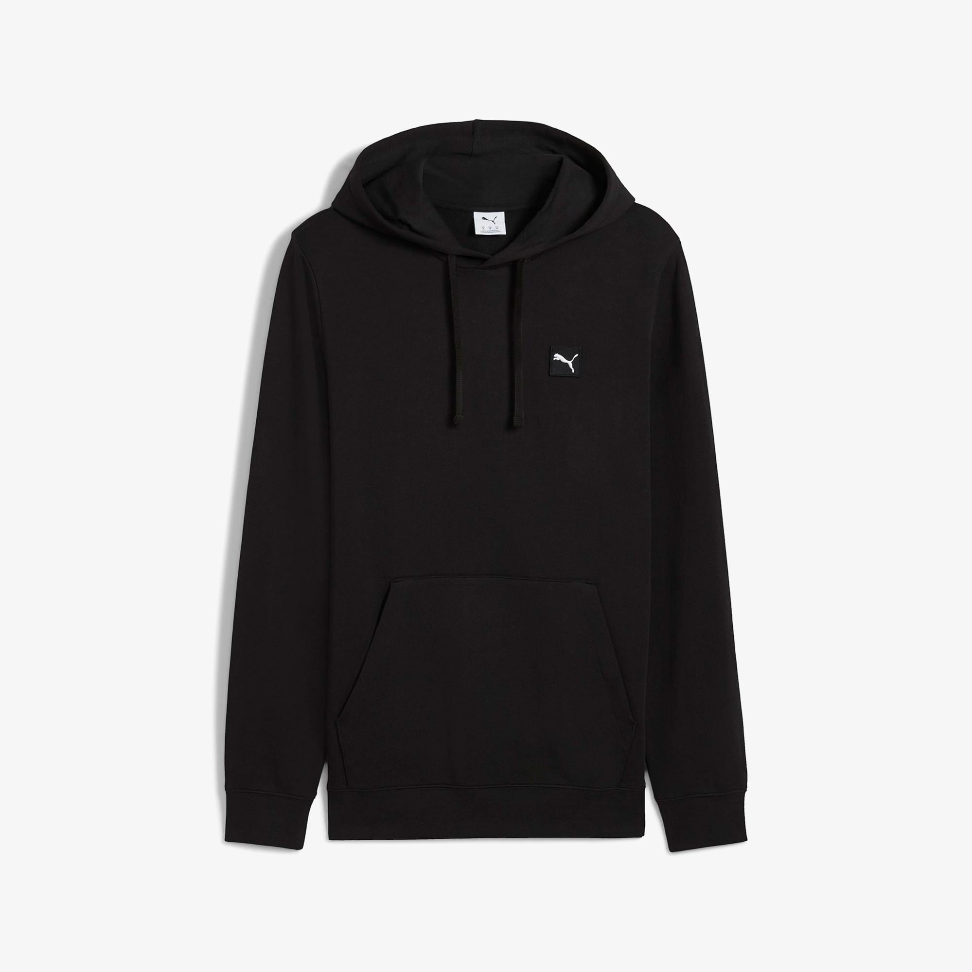 Puma Essential Elevated Erkek Siyah Sweatshirt